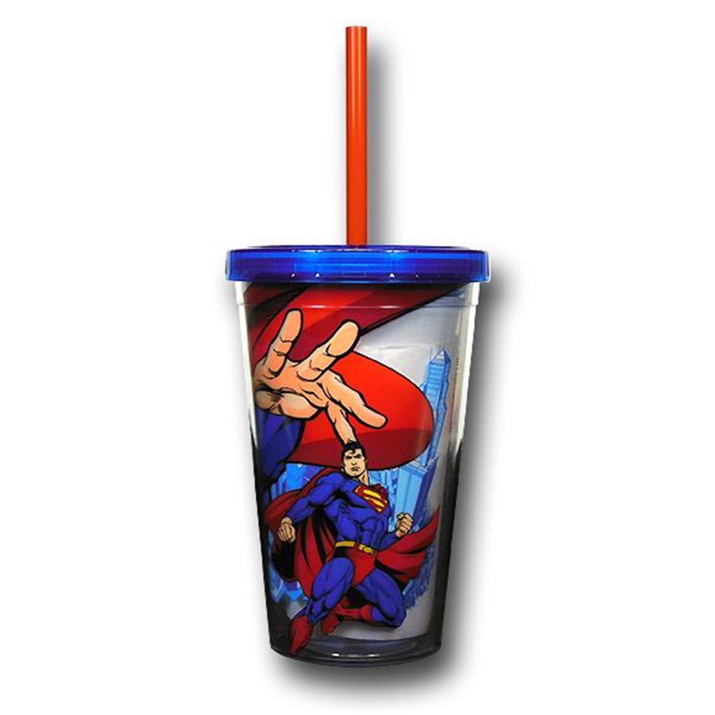 Superman Image Acrylic Cold Cup