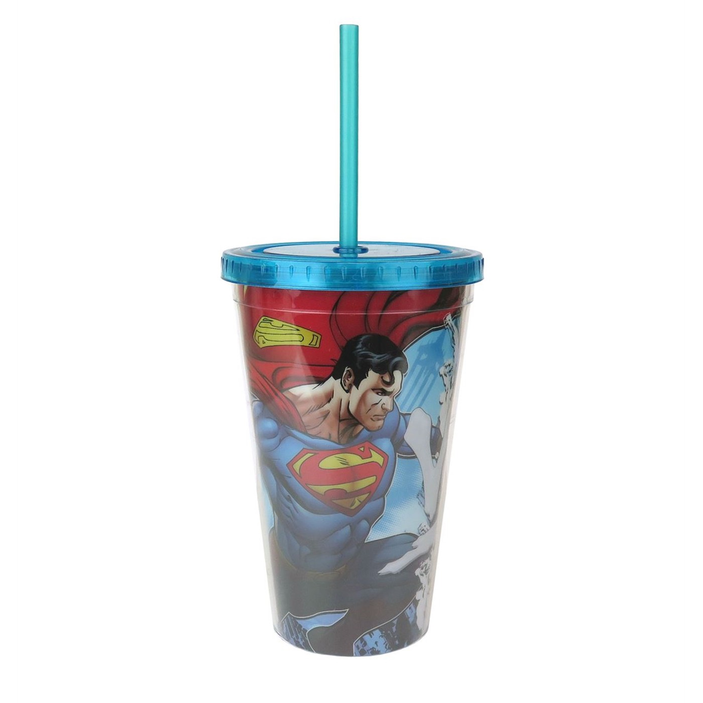 Superman Vs Lex Luthor 16oz Acrylic Cold Cup