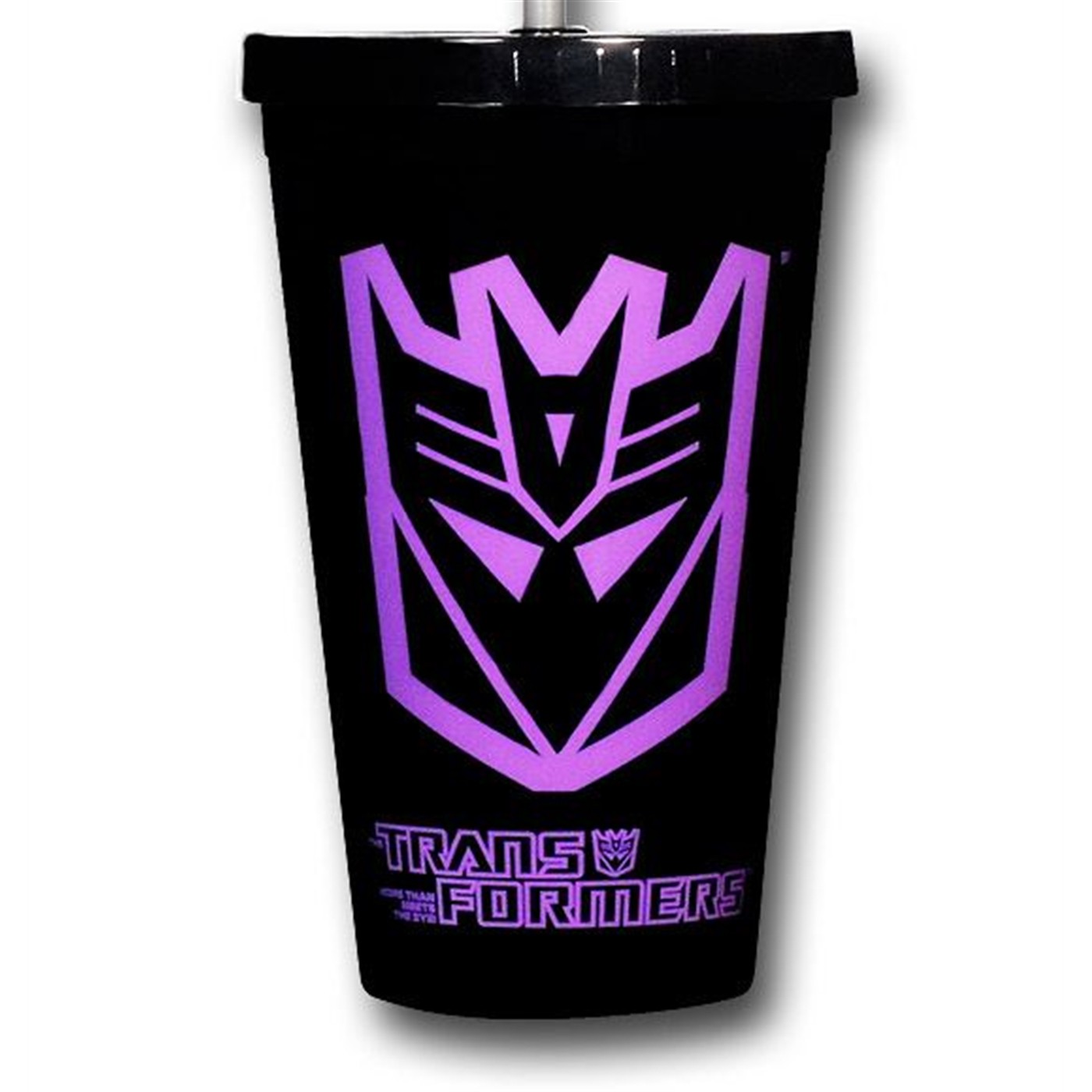 Transformers Decepticon Acrylic Cold Cup w/Lid