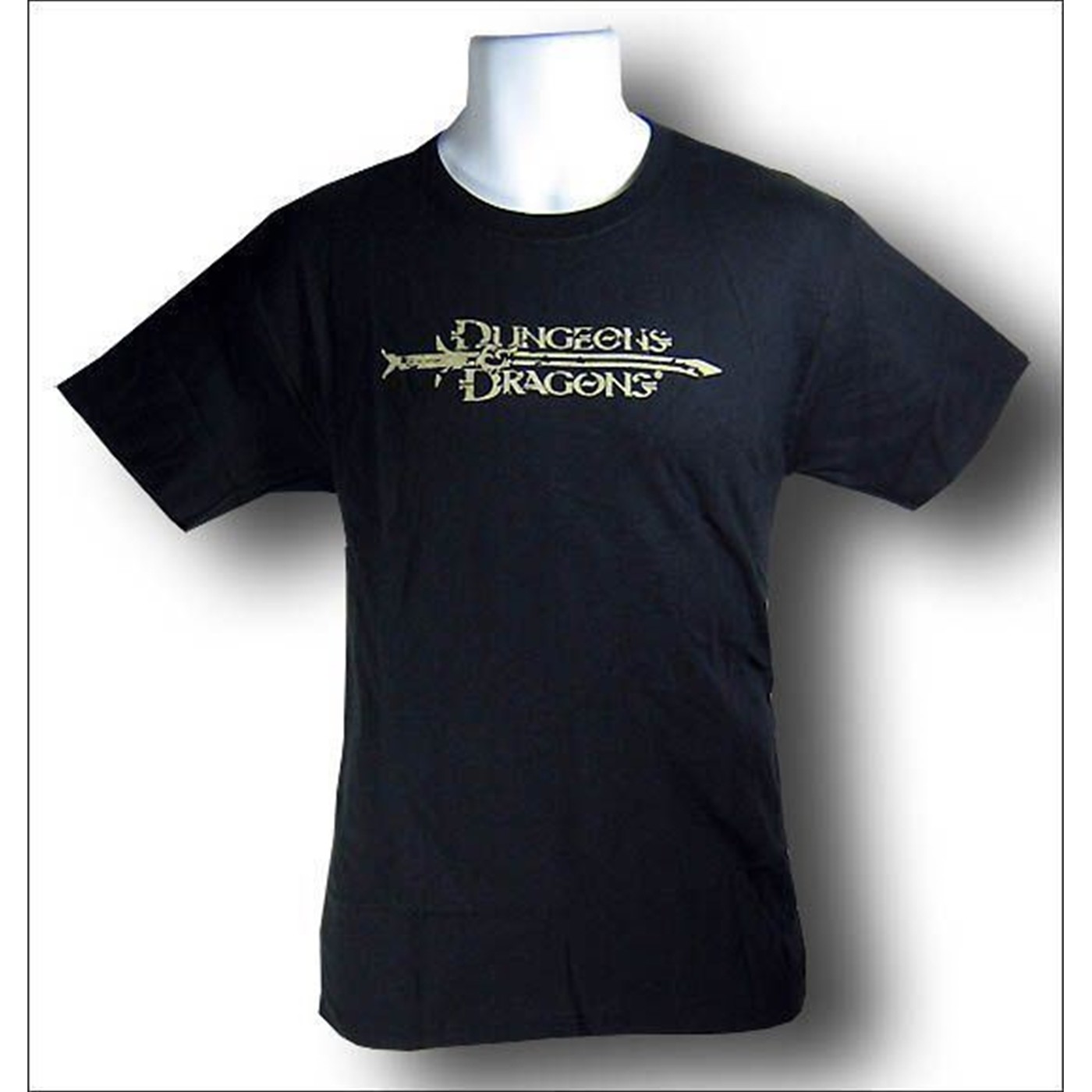 Dungeons and Dragons Black Logo T-Shirt