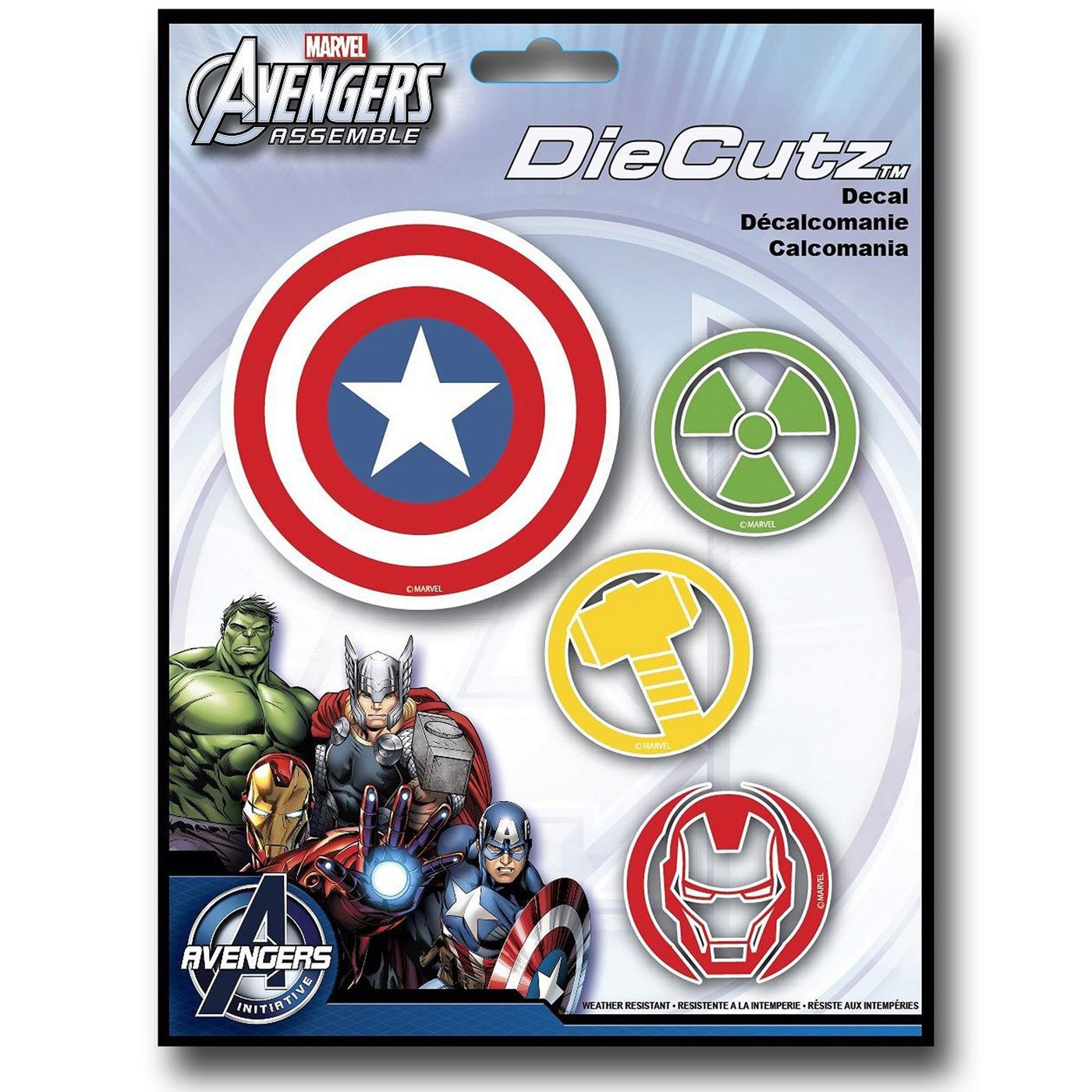 Avengers Symbols Decals