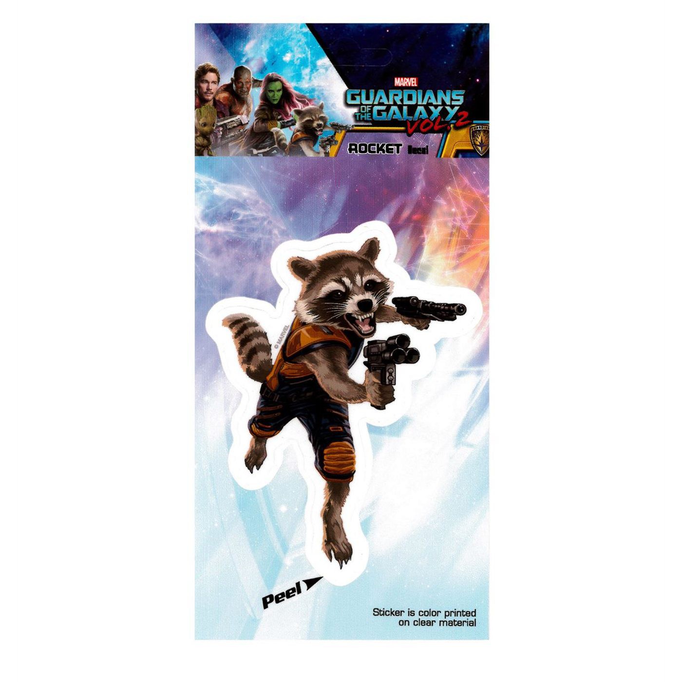 Guardians of the Galaxy Vol. 2 Rocket Raccoon Decal