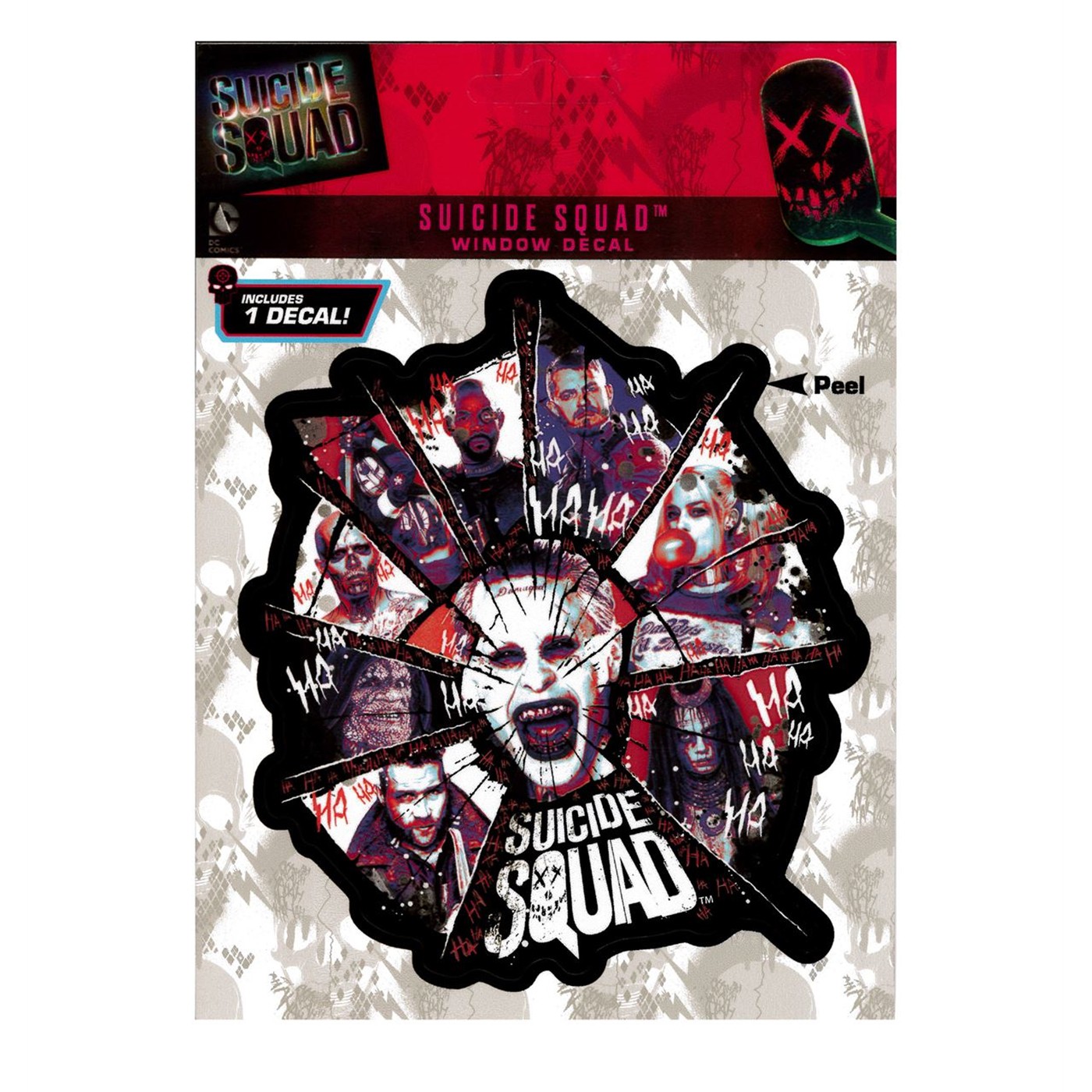 Suicide Squad Characters Car Window Decal