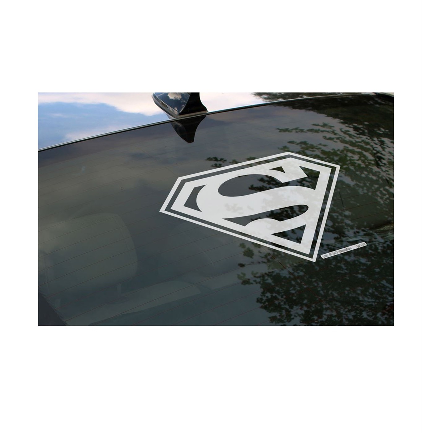 Superman Large Window Car Decal