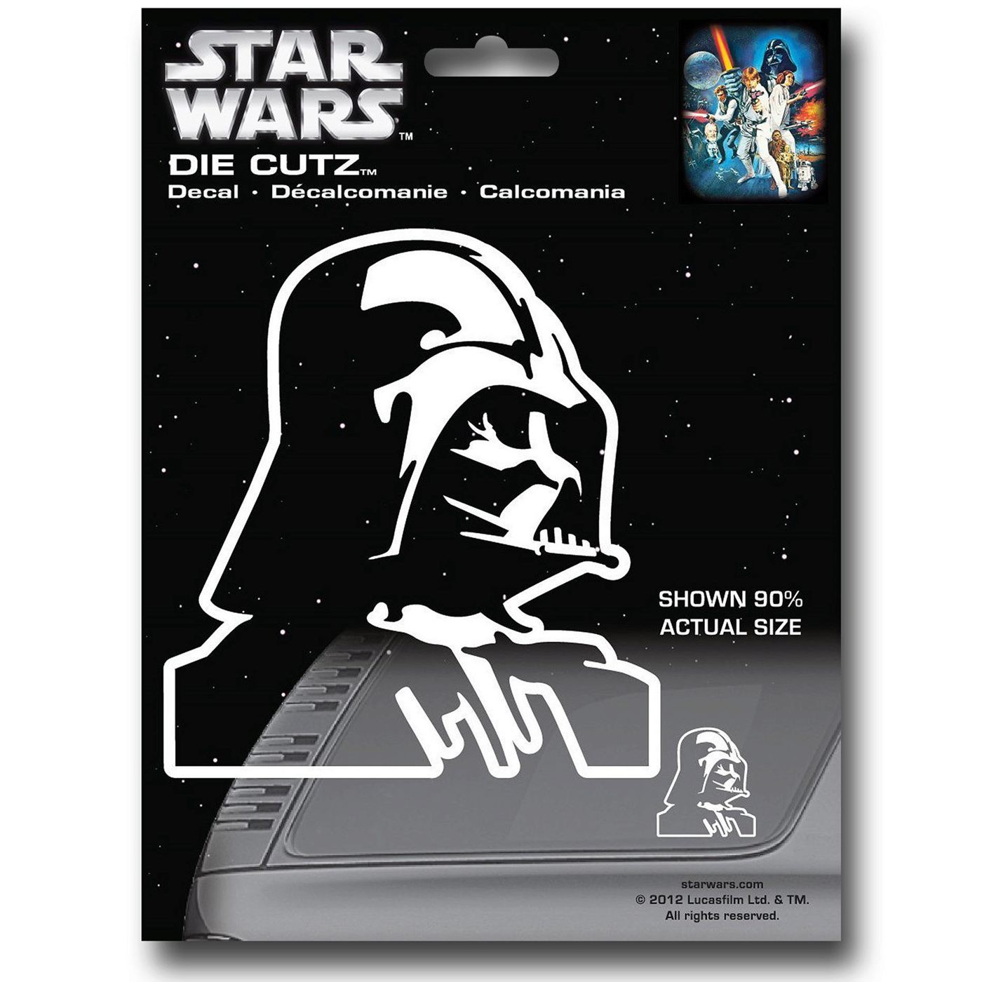 Star Wars Vader Die Cut Decal