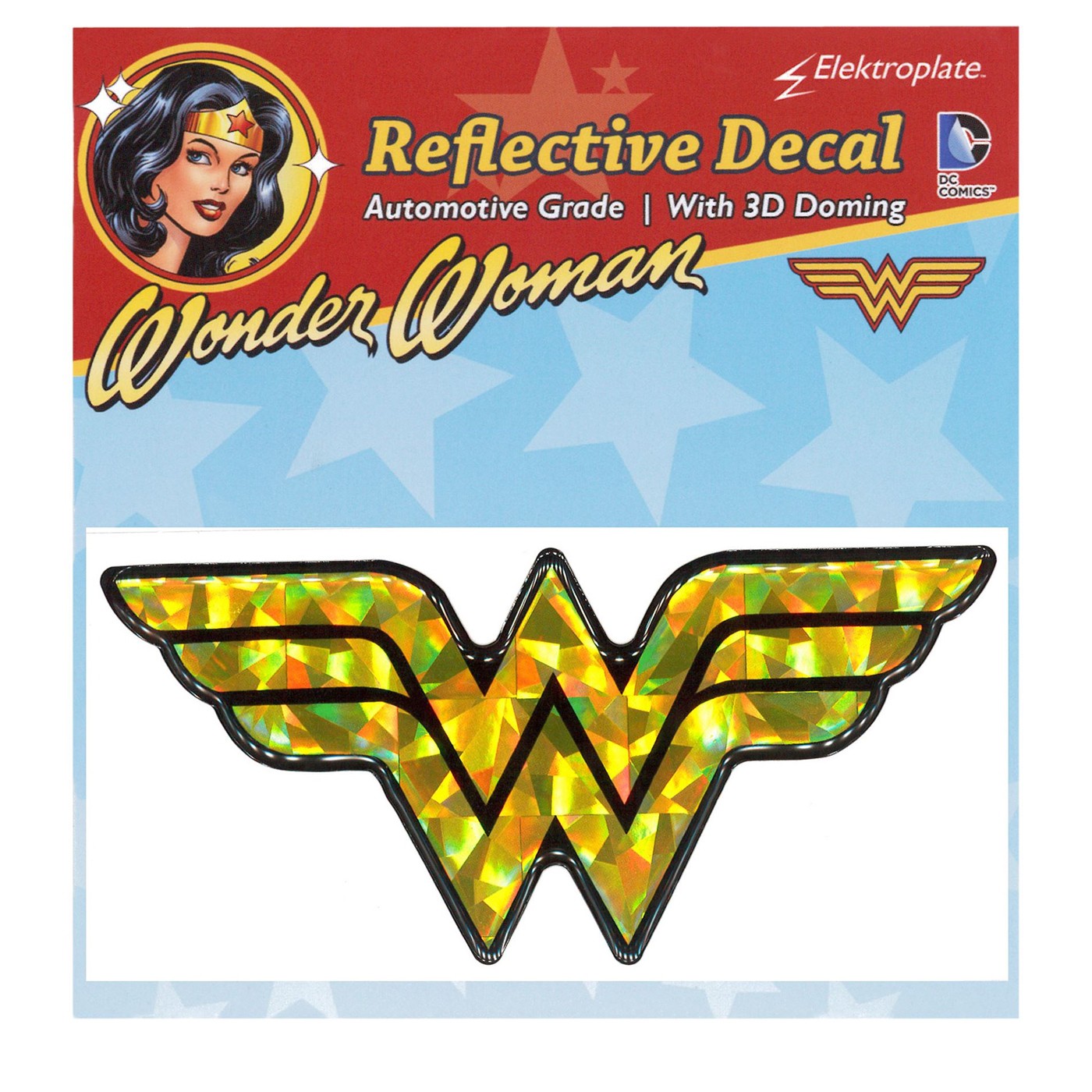 Wonder Woman Symbol Reflective Decal