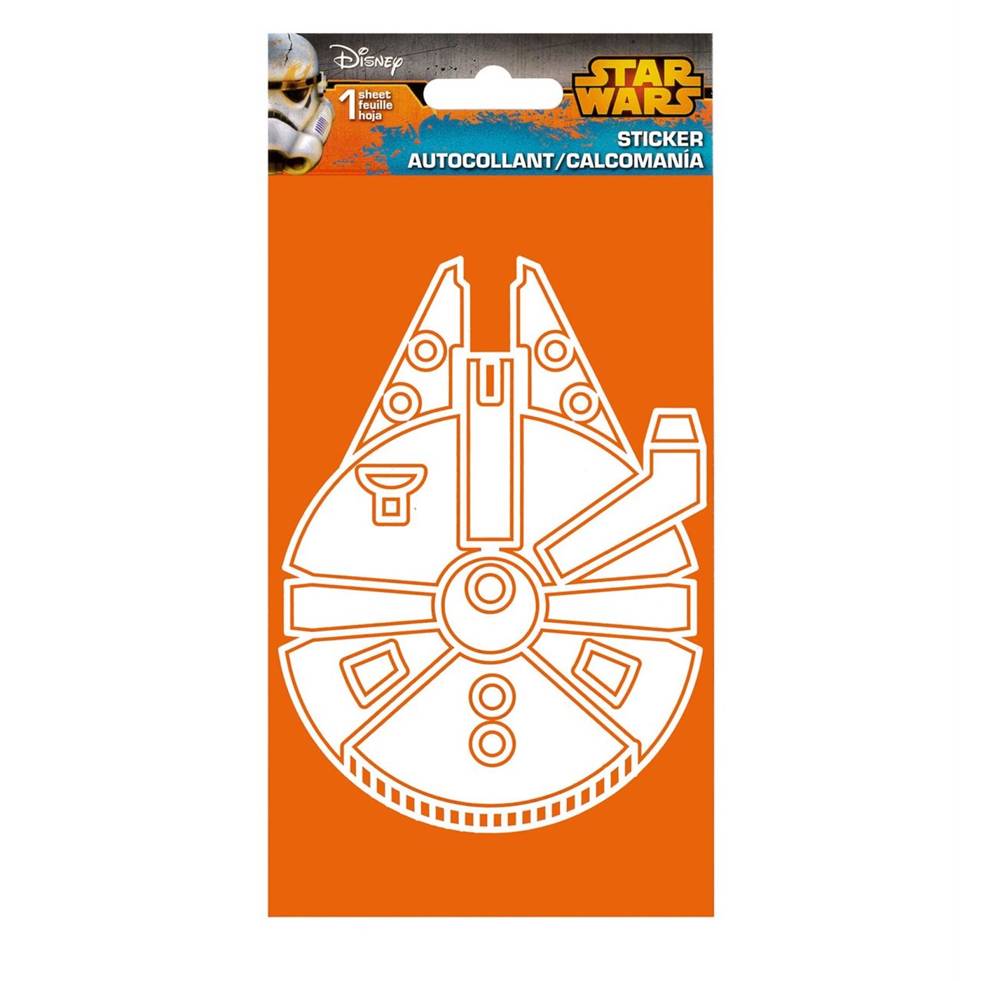 Star Wars Millennium Falcon Sticker