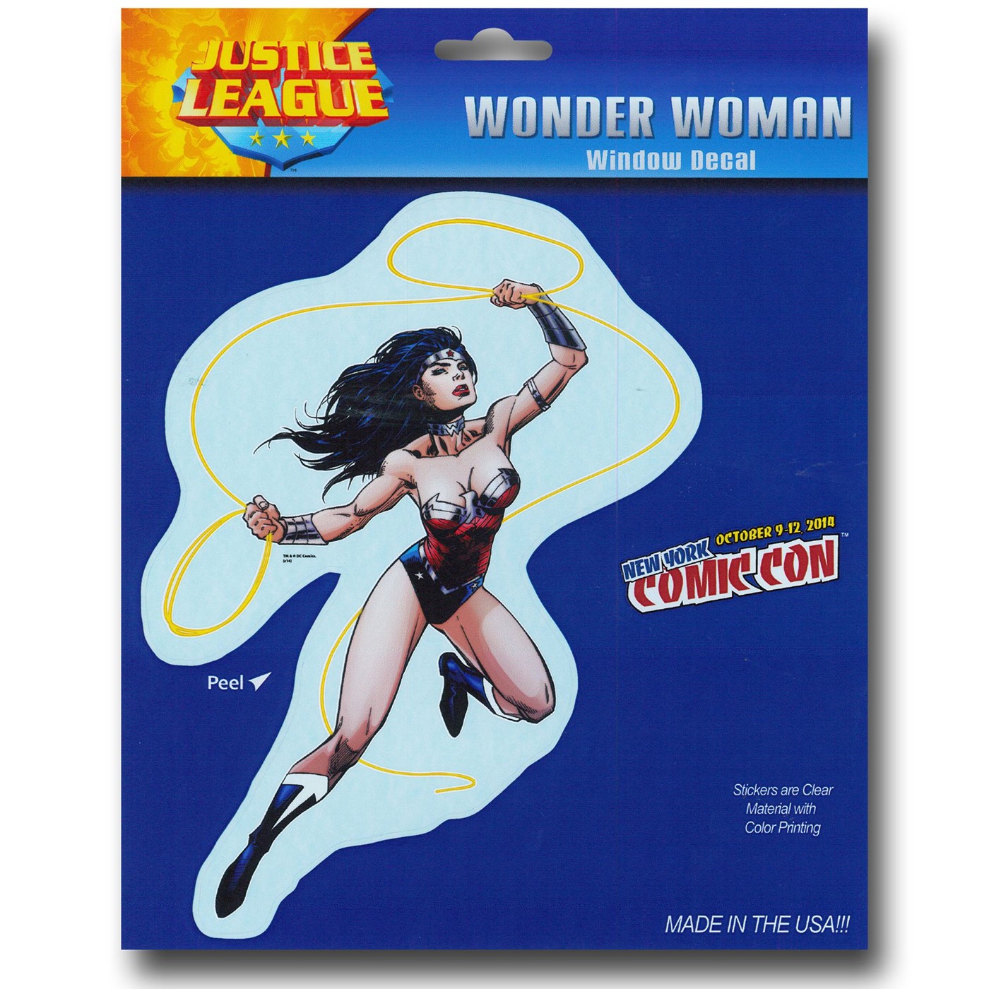 Wonder Woman Whip Window Decal