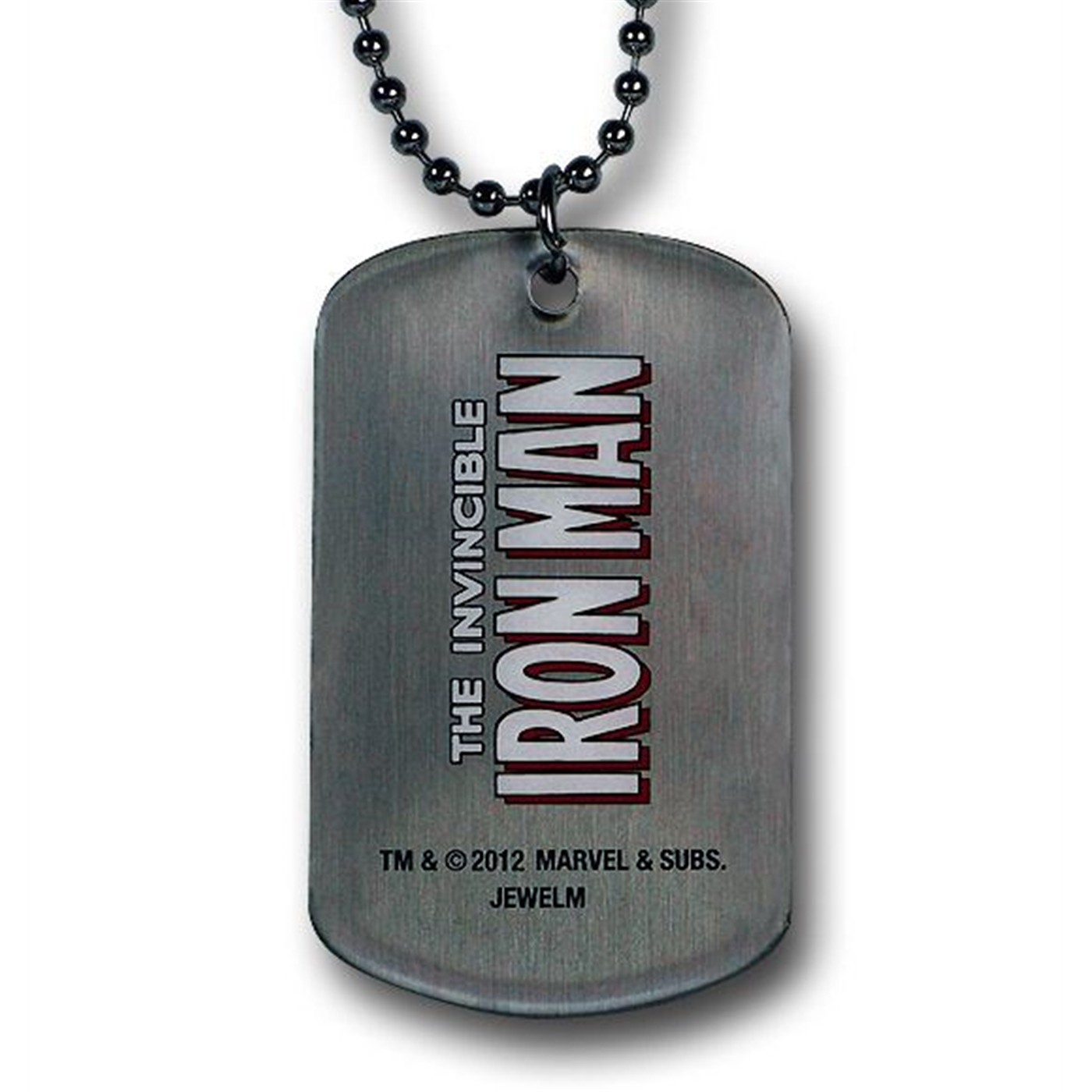 Iron Man Punch Double-Sided Dog Tag