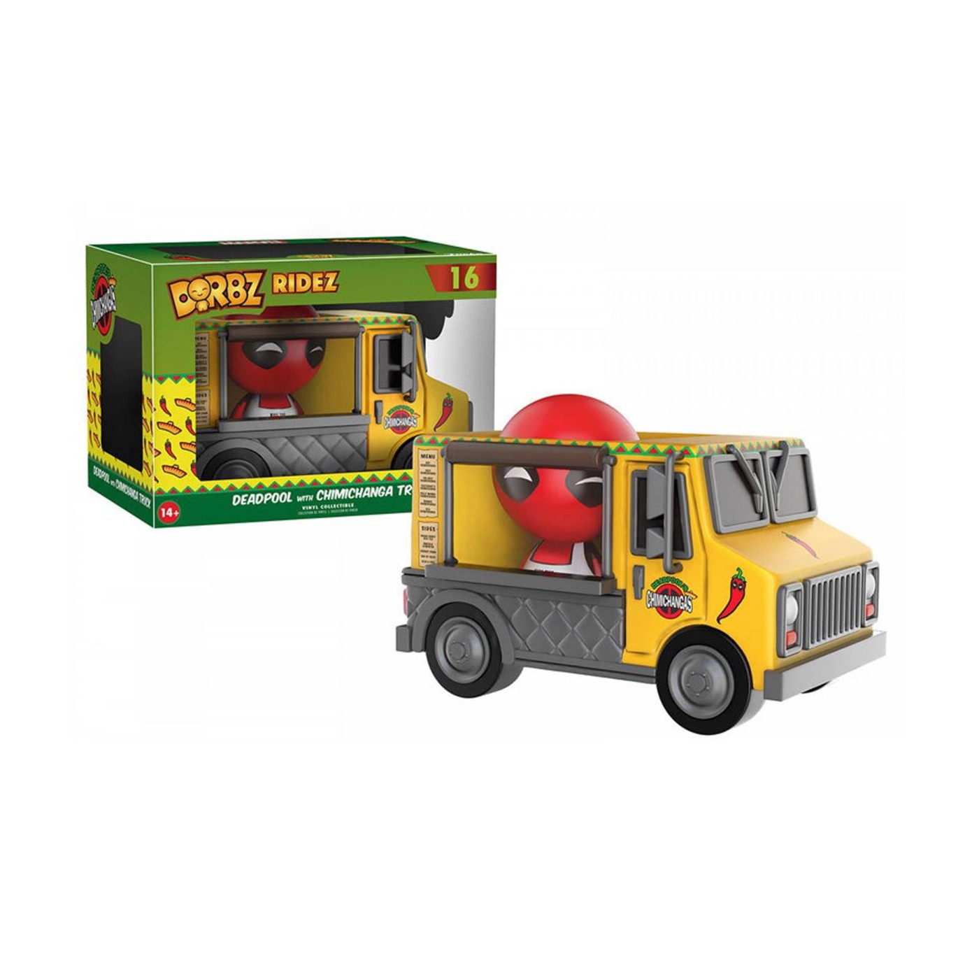 Deadpool Chimichanga Truck Dorbz Ridez