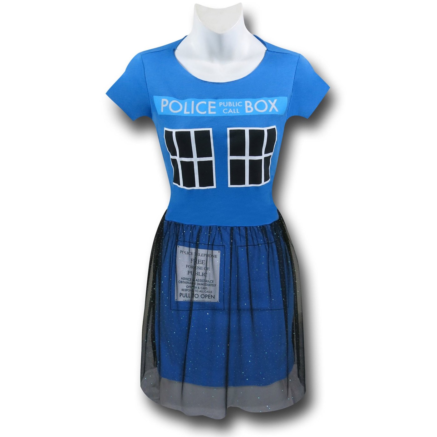 Doctor Who Tardis Women's Ballerina Dress