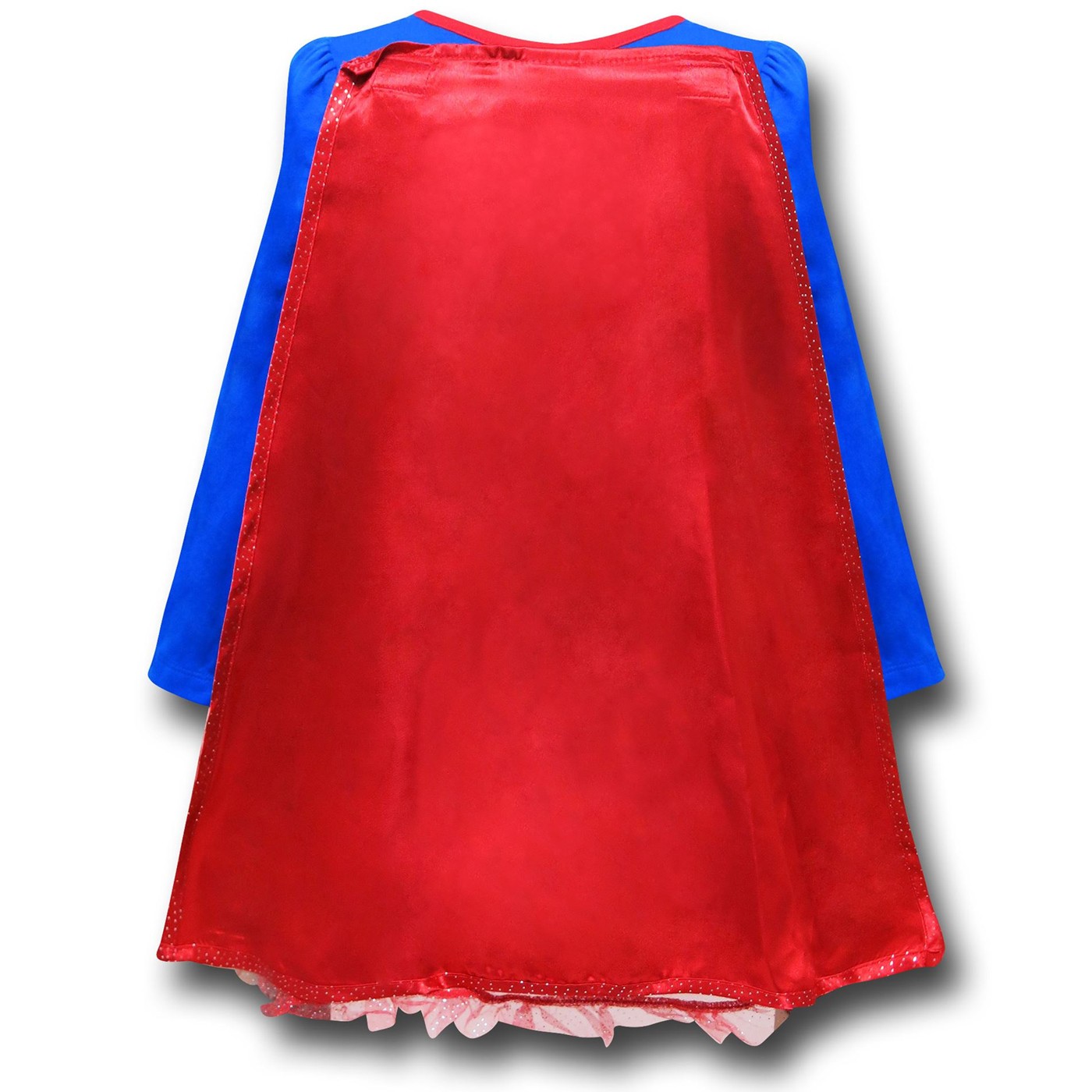 Supergirl Caped Girls Dress