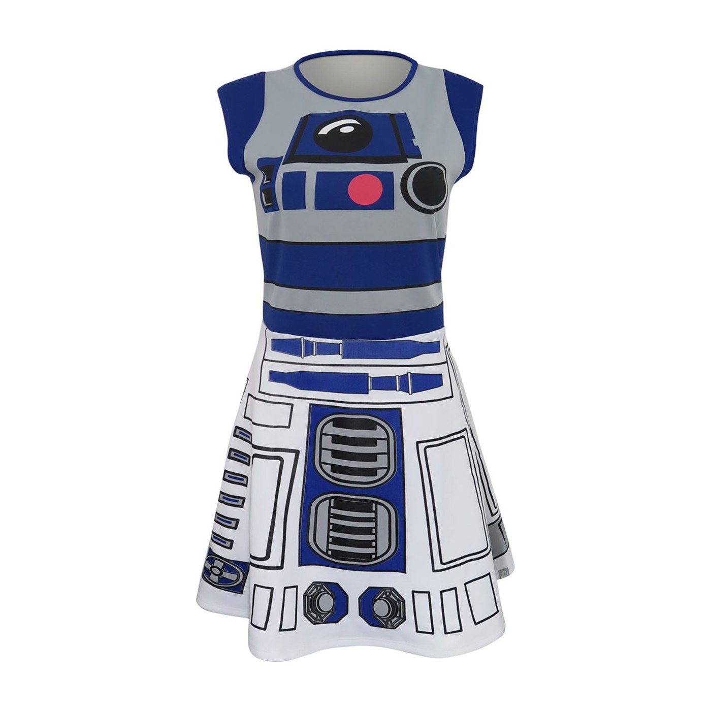 Star Wars R2-D2 Women's Meshback Skater Dress
