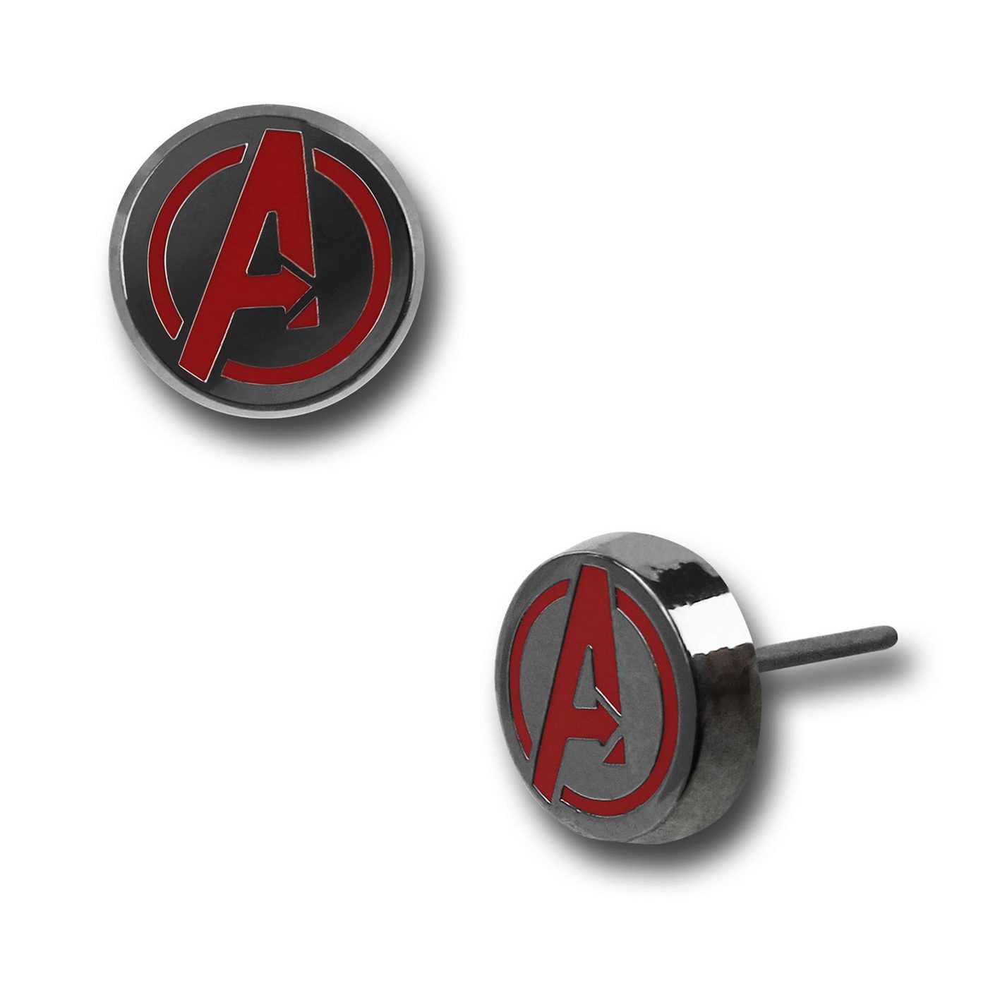 Avengers Symbol Stud Earrings