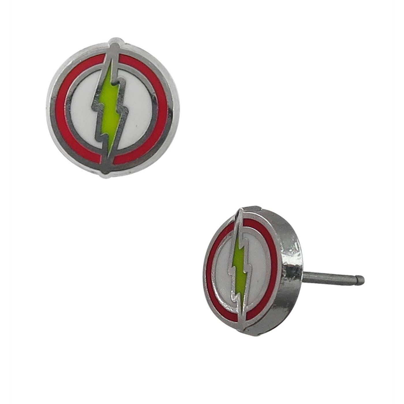 Flash Symbol Stud Earrings