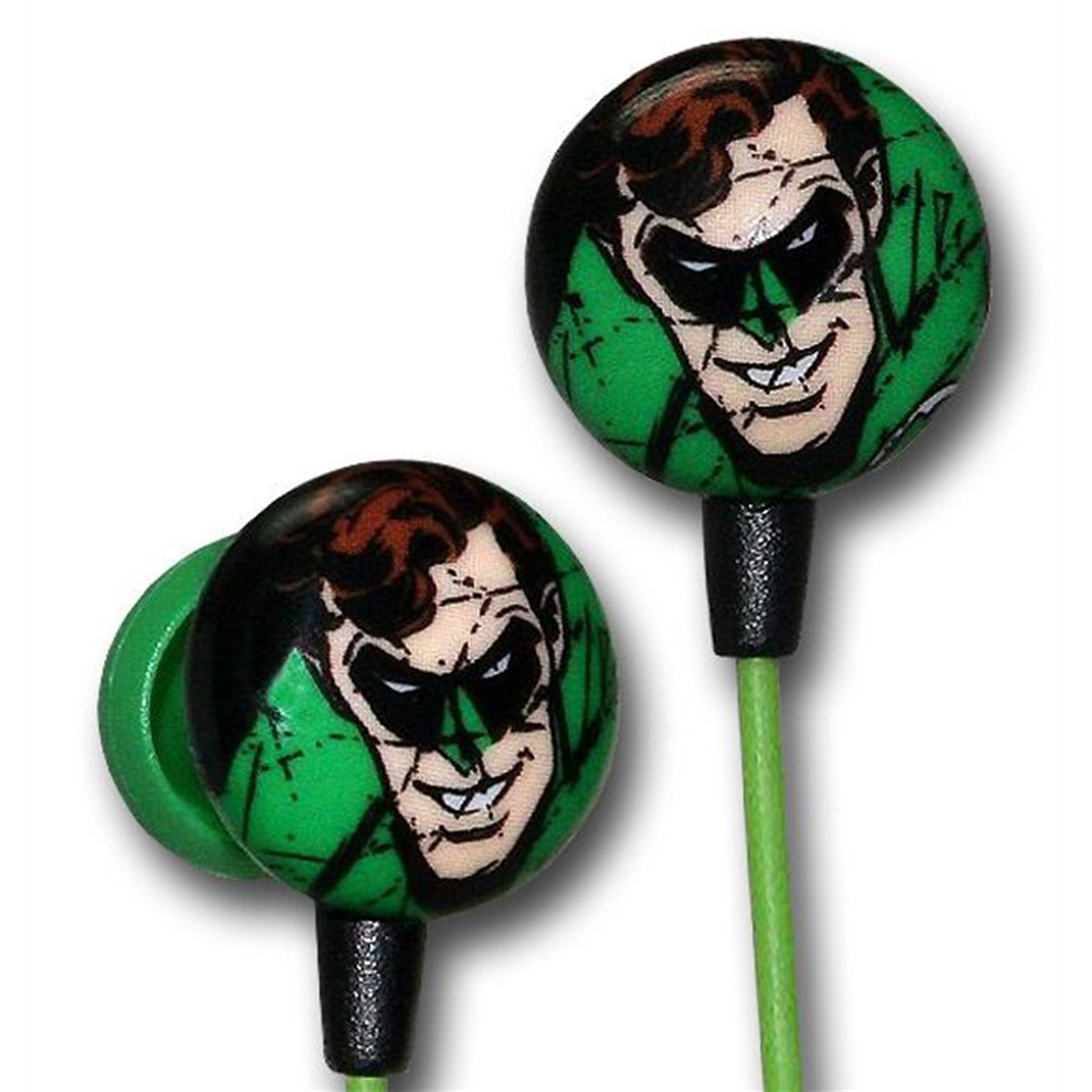 Green Lantern Face Noise Isolating Earphones