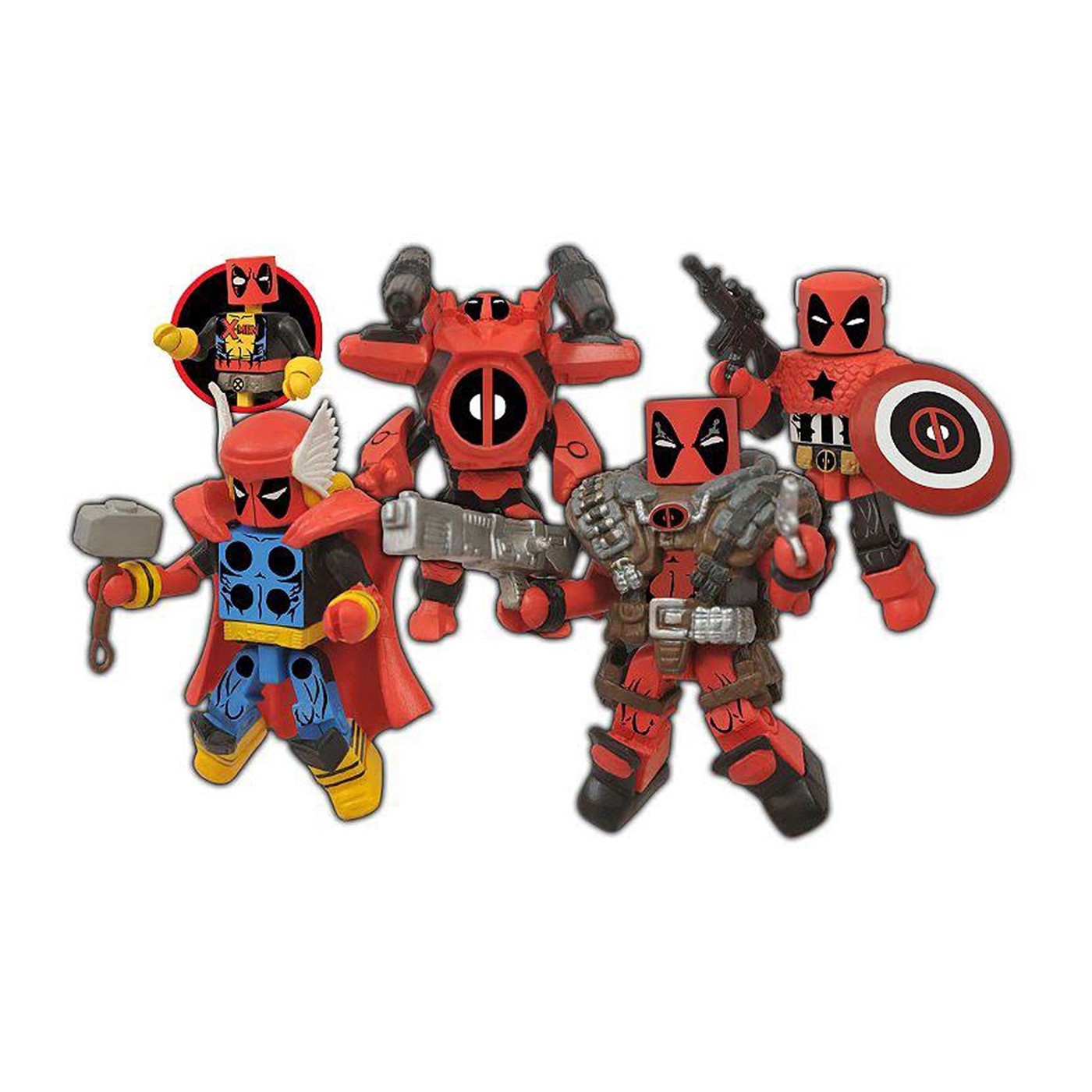 Deadpool Marvel Minimates Assemble Box