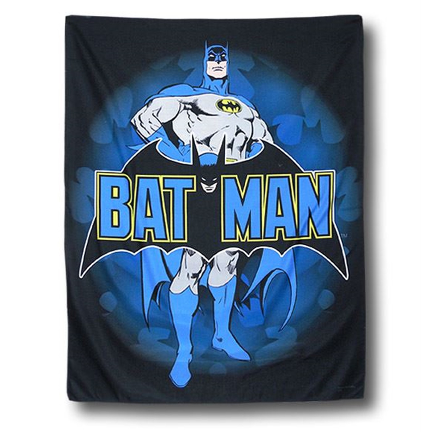 Batman Standing Image Fabric Flag