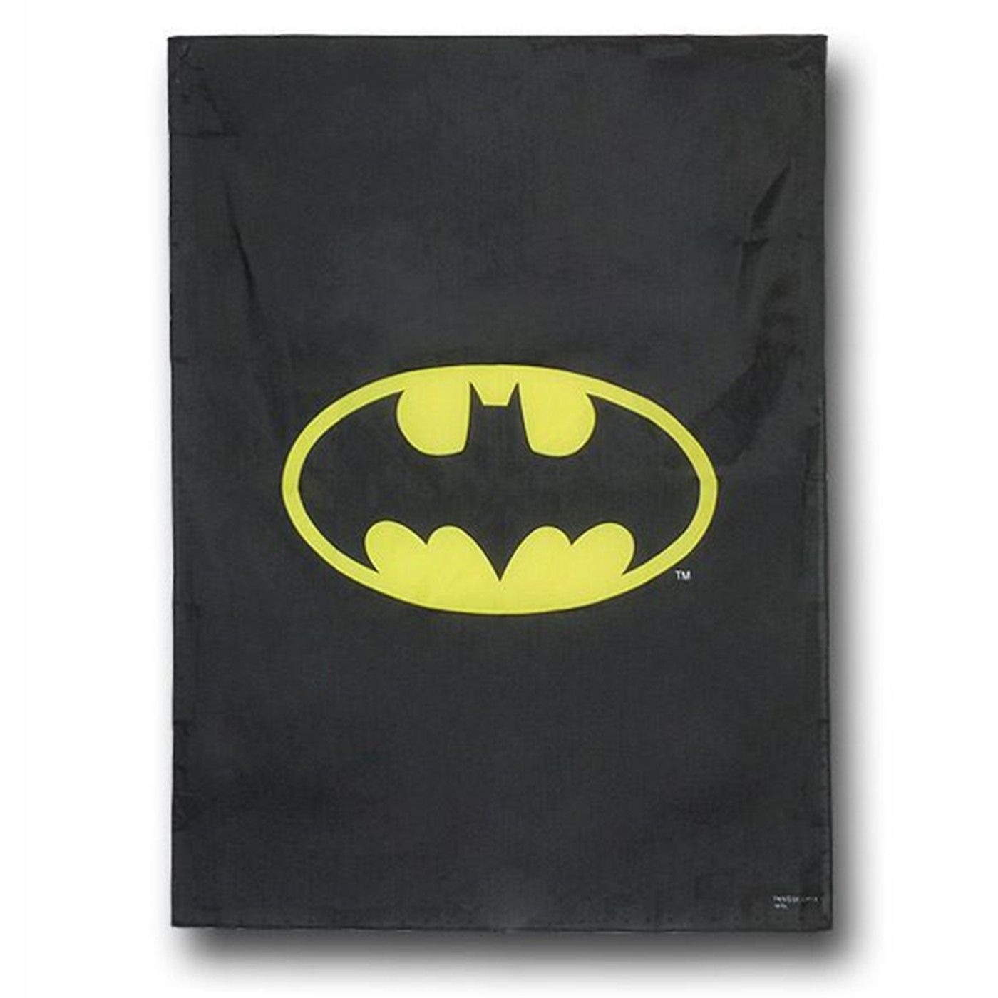 Batman Symbol Black Fabric Flag