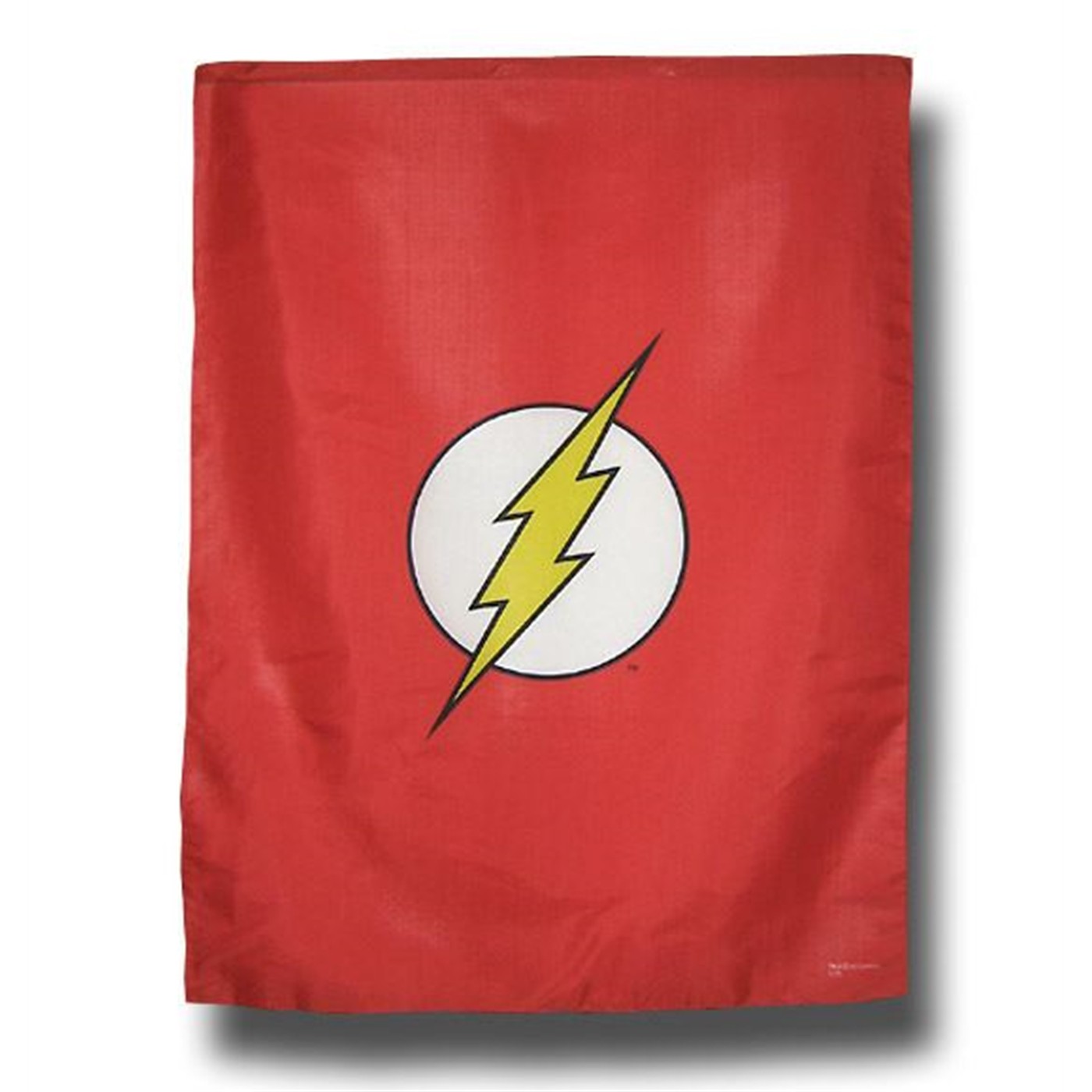 Flash Symbol Red Fabric Flag