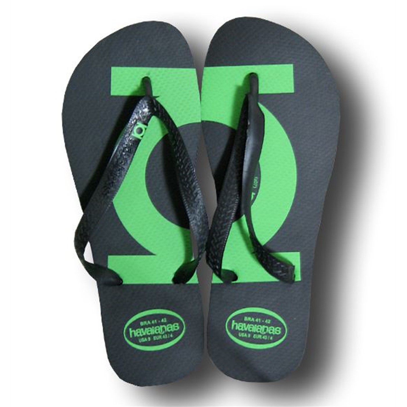Green Lantern Havaianas Symbol Sandal Flip Flops