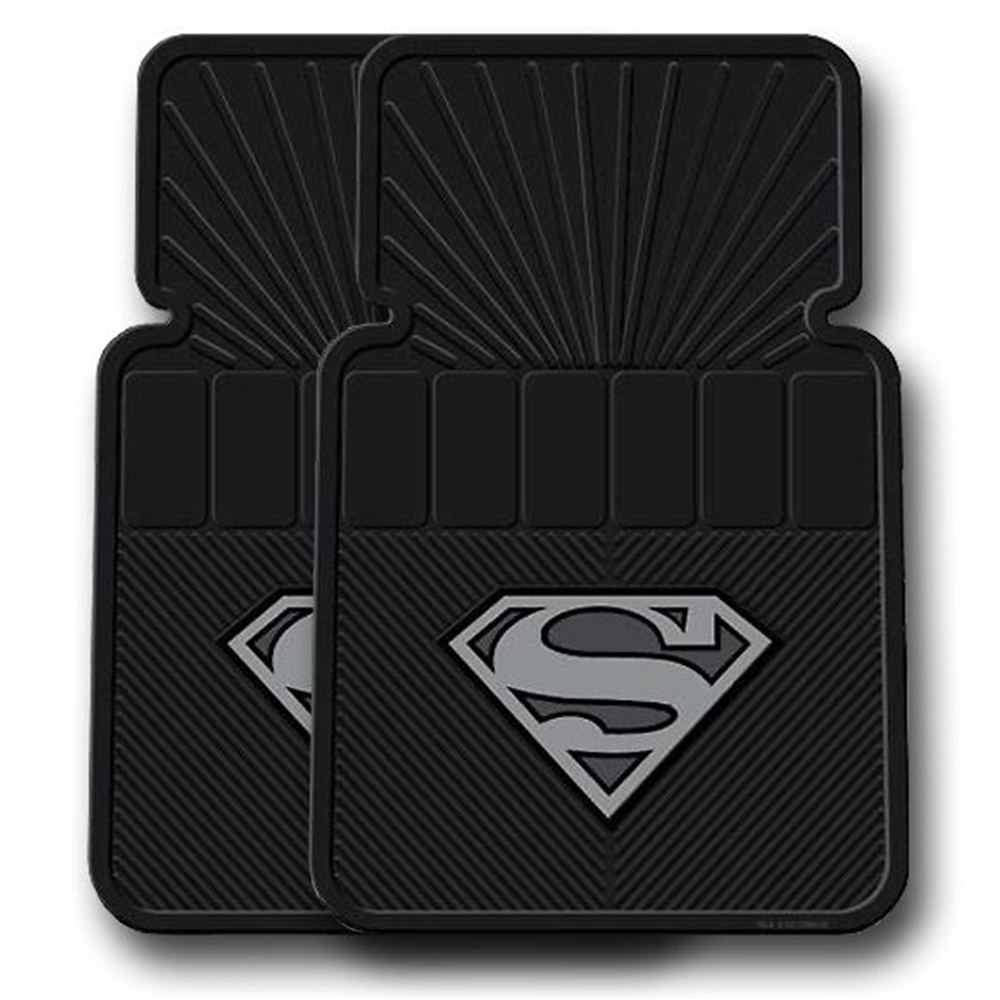Superman Symbol Car & Truck Front Floor Mat 2-Pack