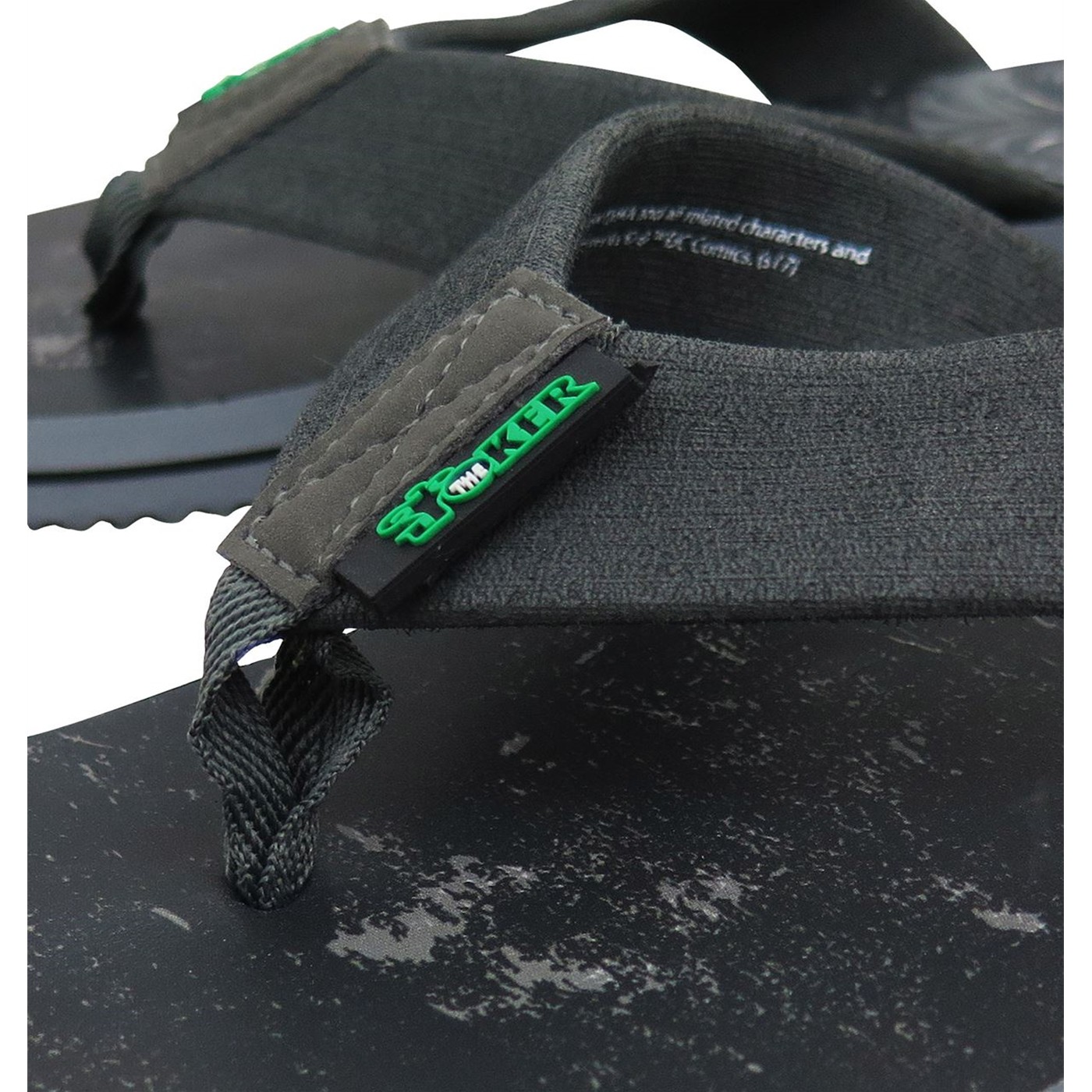 Joker Arkham Asylum Men's Flip Flops