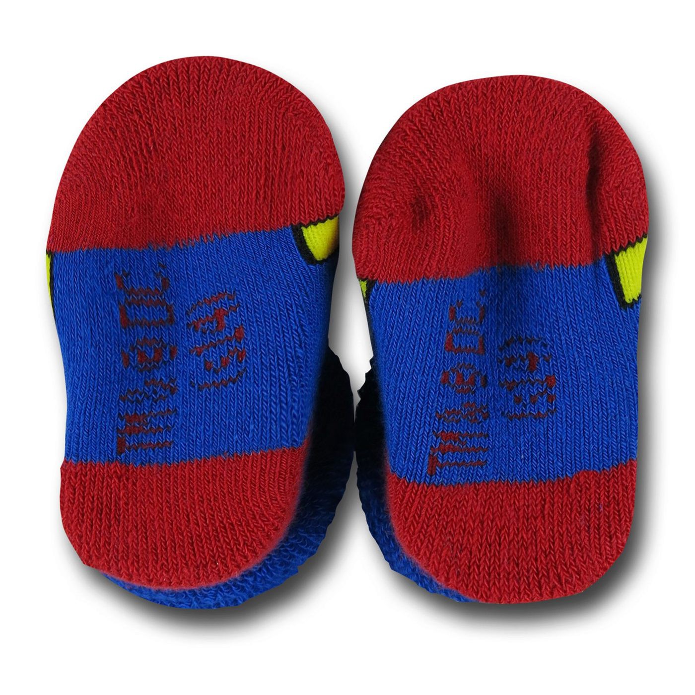 Superman 2 Pack Infant Booties