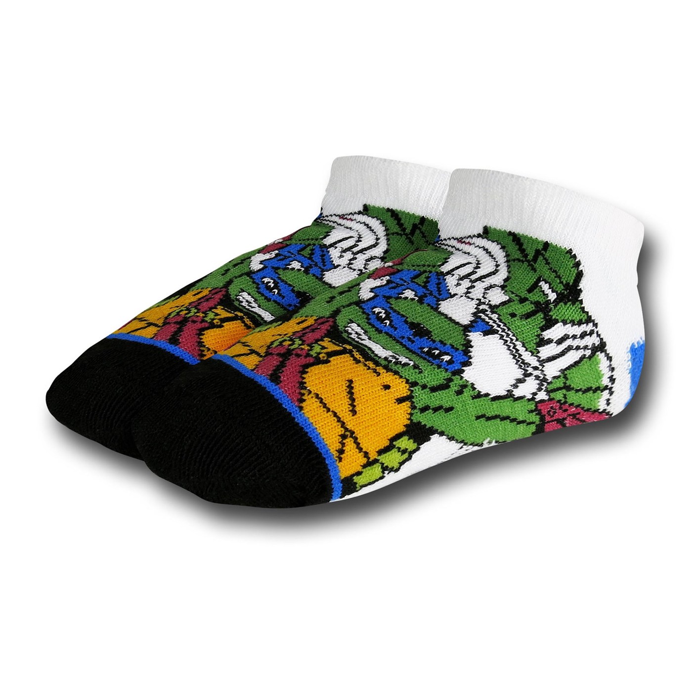 TMNT Kids White Socks 6-Pack