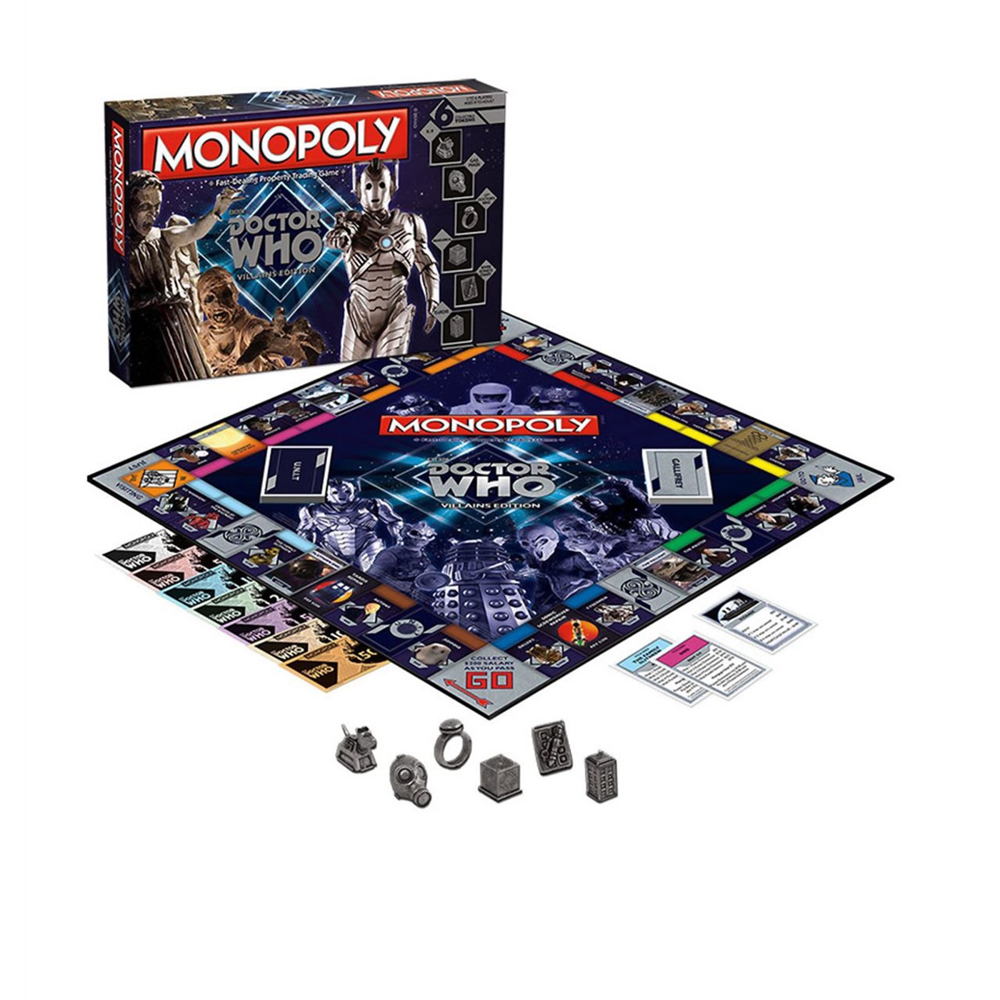 Doctor Who Villains Monopoly