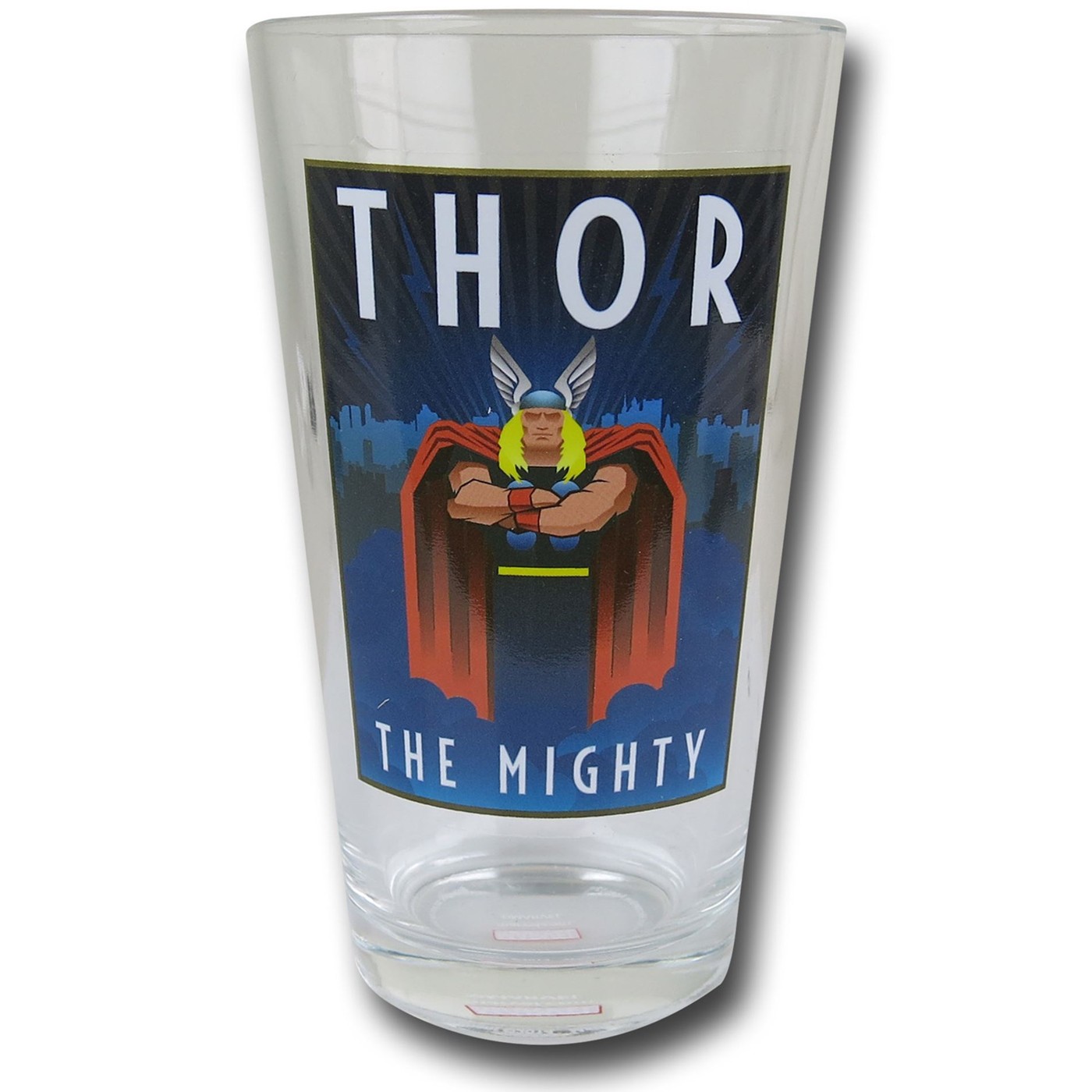 Avengers Deco 4-Piece Pint Glass Set