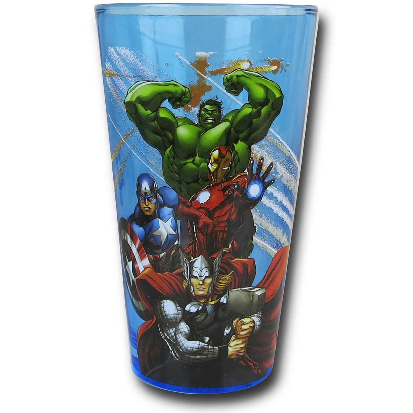 Avengers Heroes & Villains 2-Piece Pint Glass Set