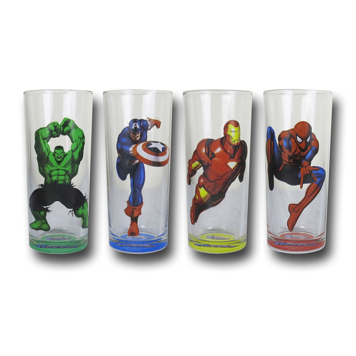 Marvel Heroes Iced Tea Glass Set