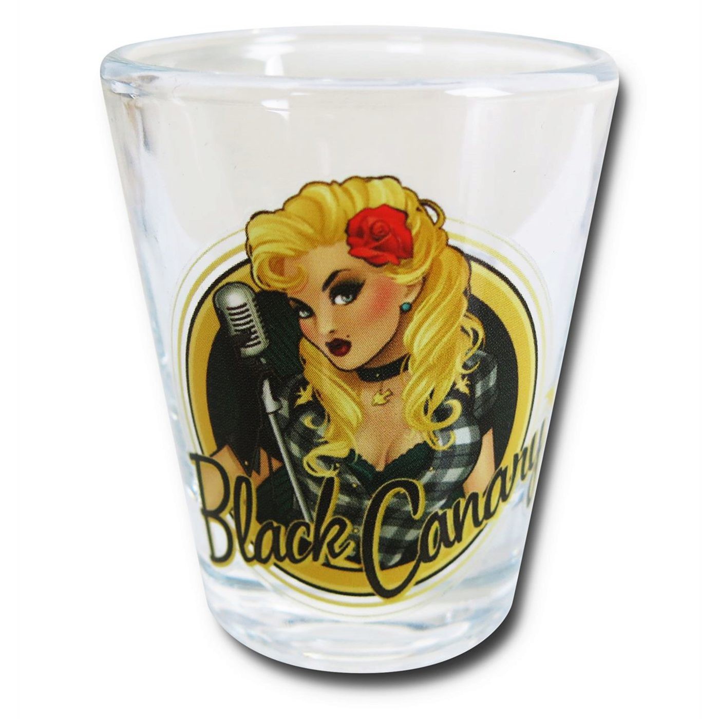 Black Canary DC Bombshell Mini Glass