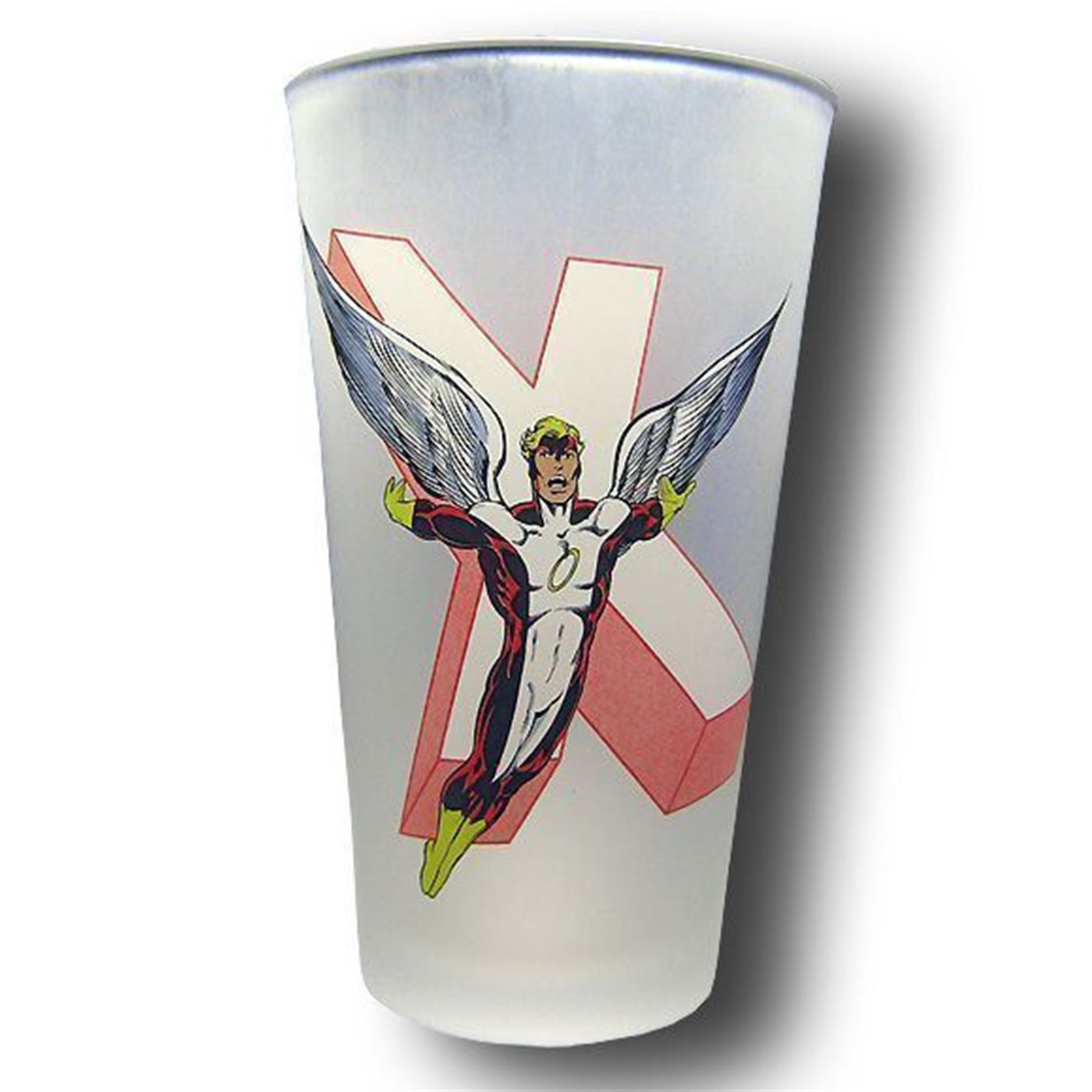 Angel Frosted Pint Glass