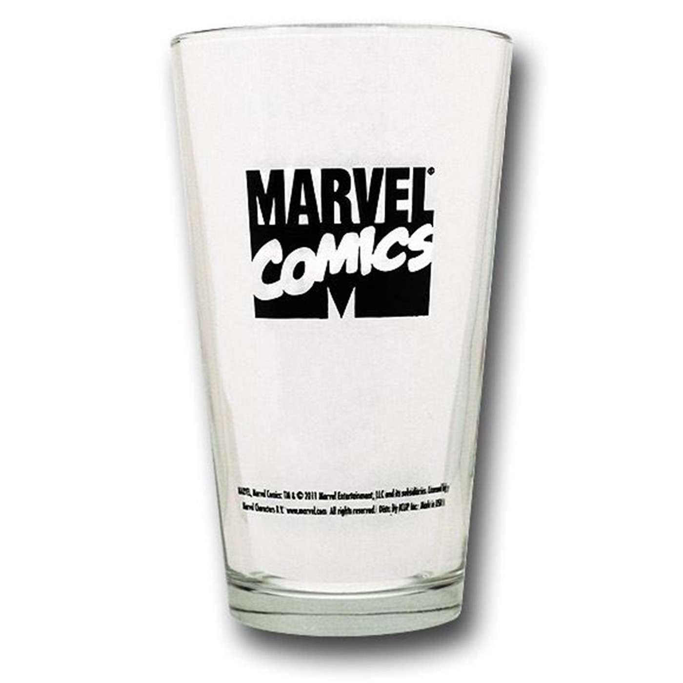 Captain America Comics Code Pint Glass