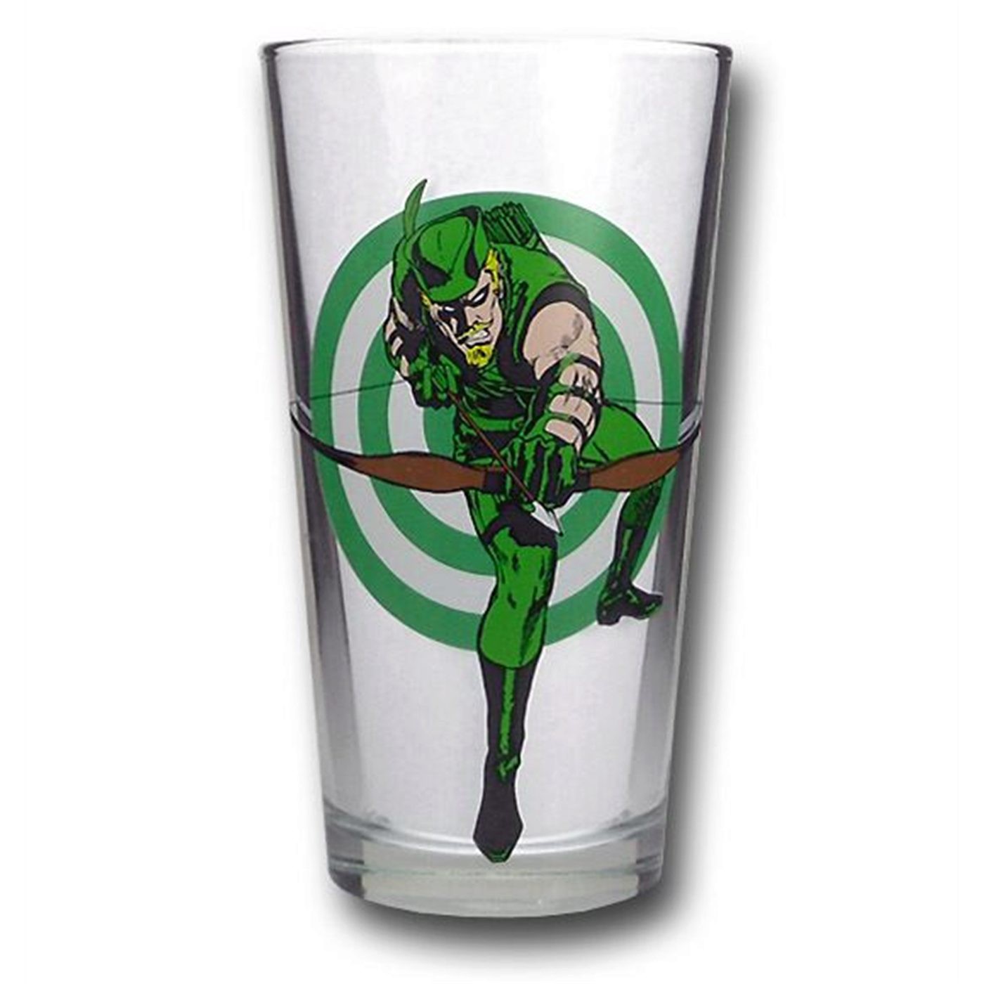 Green Arrow Pint Glass