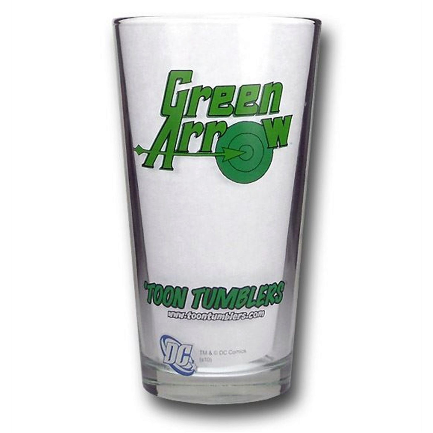 Green Arrow Pint Glass