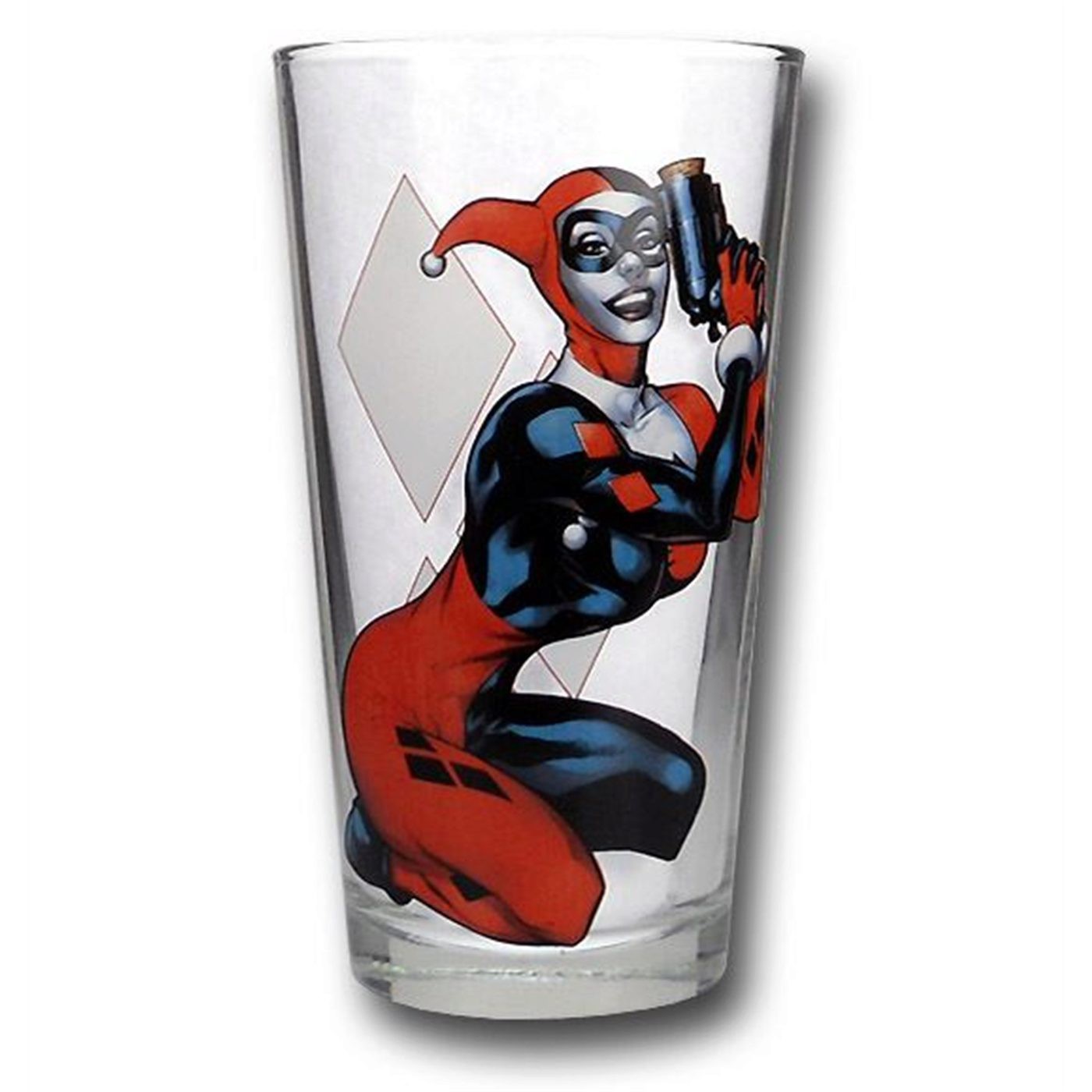 Harley Quinn Pint Glass