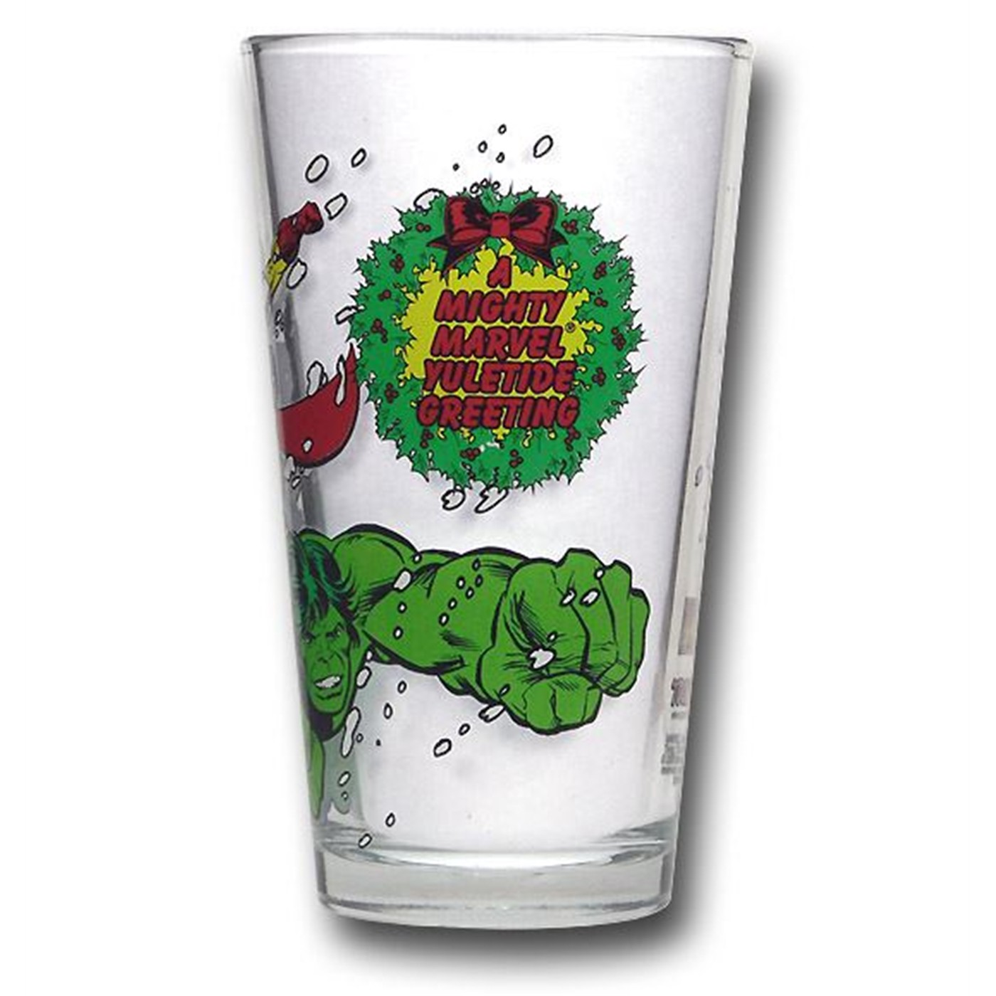 Marvel Holiday Pint Glass