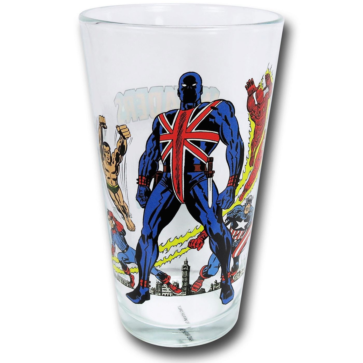 The Invaders Pint Glass