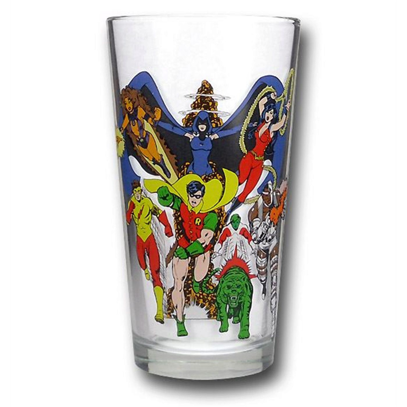 Teen Titans Pint Glass