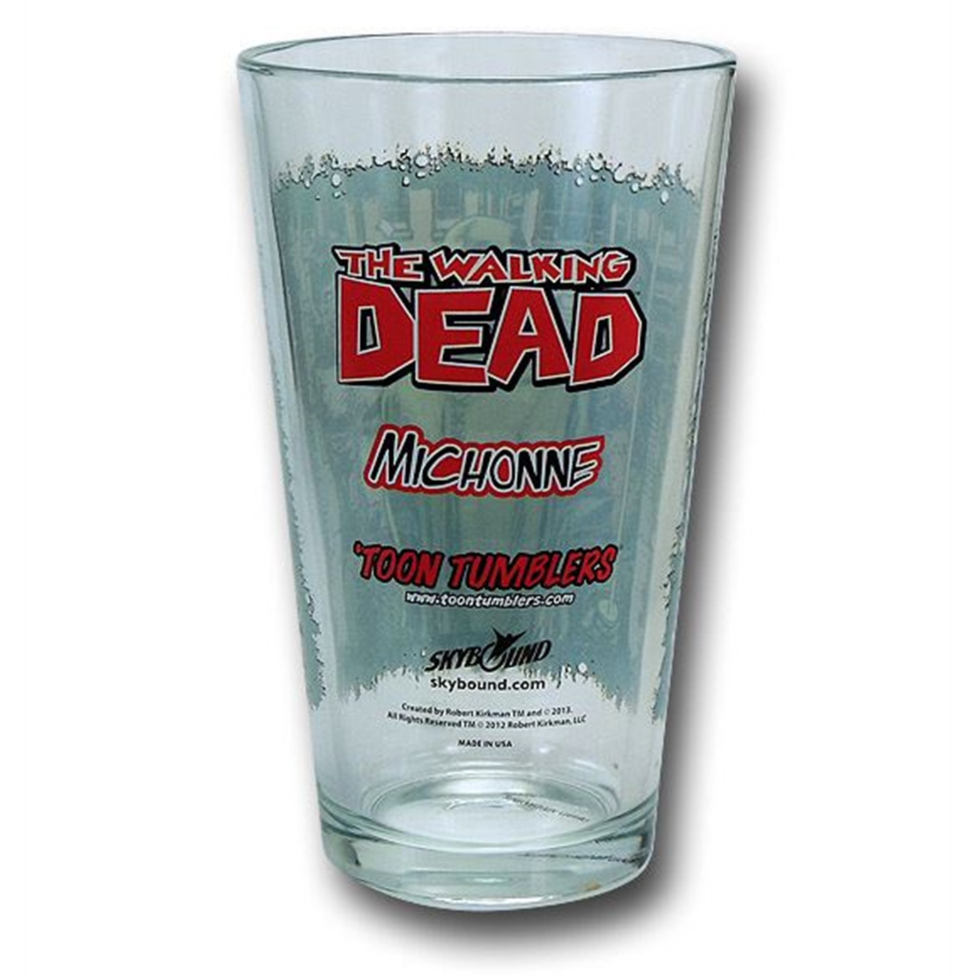 Walking Dead Michonne Pint Glass