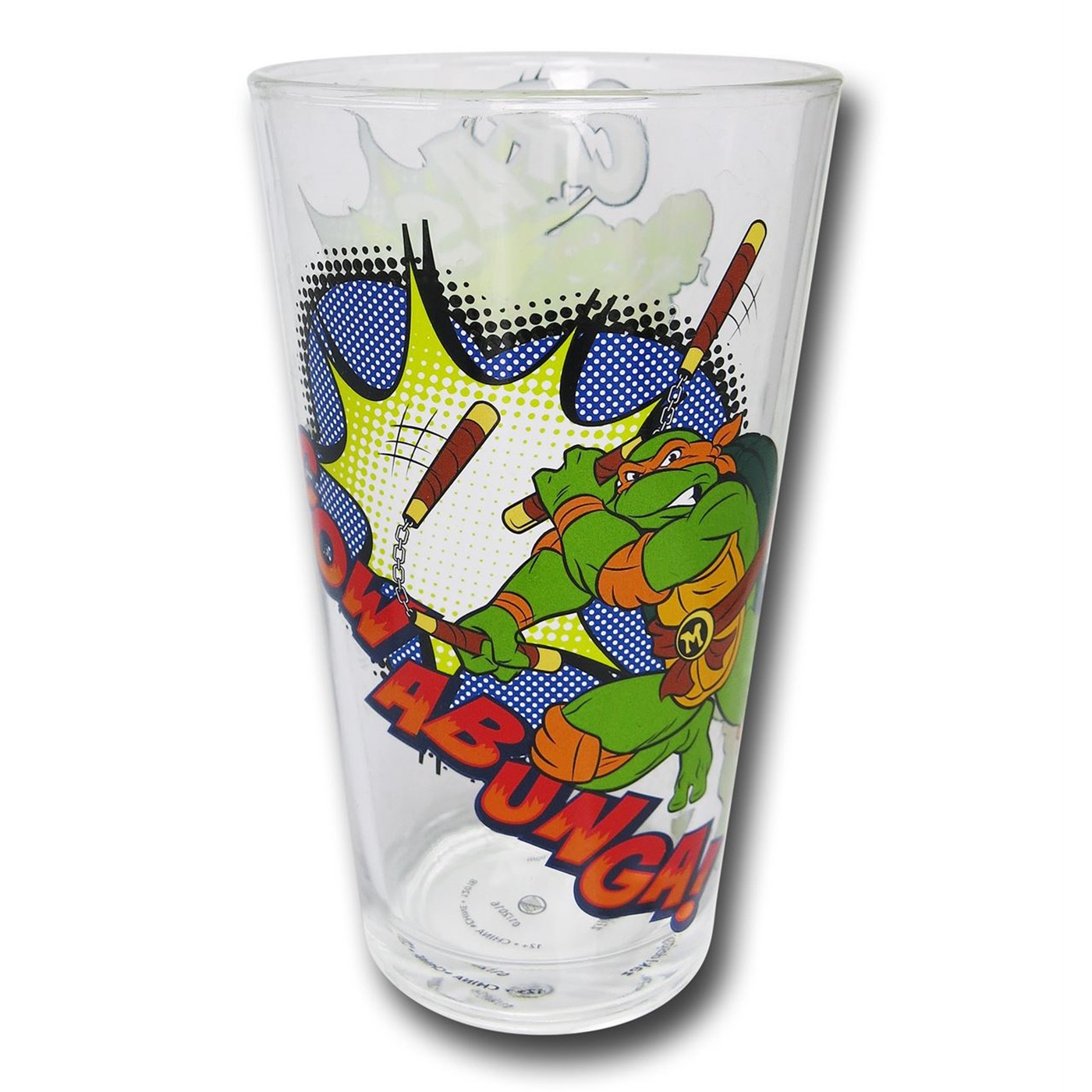 TMNT Action Pint Glass Set of 4