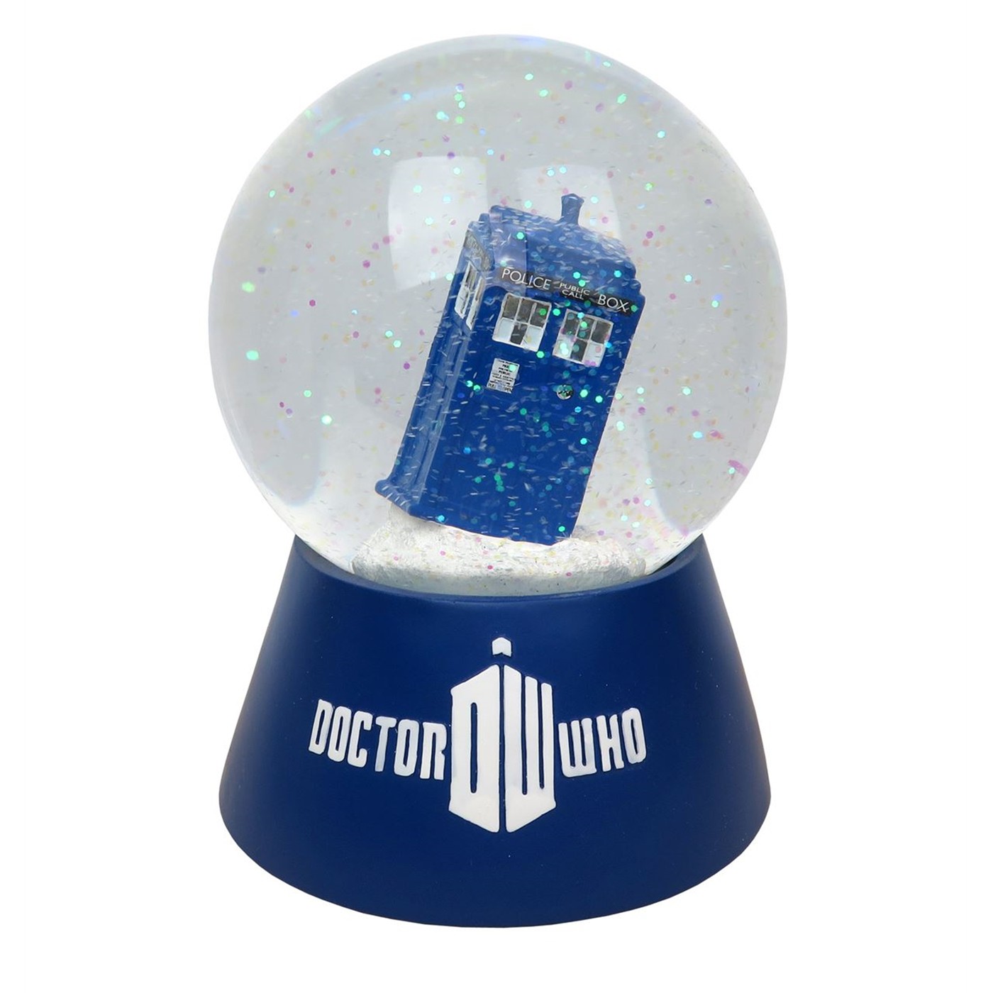 Doctor Who Tardis Lighted Snow Globe
