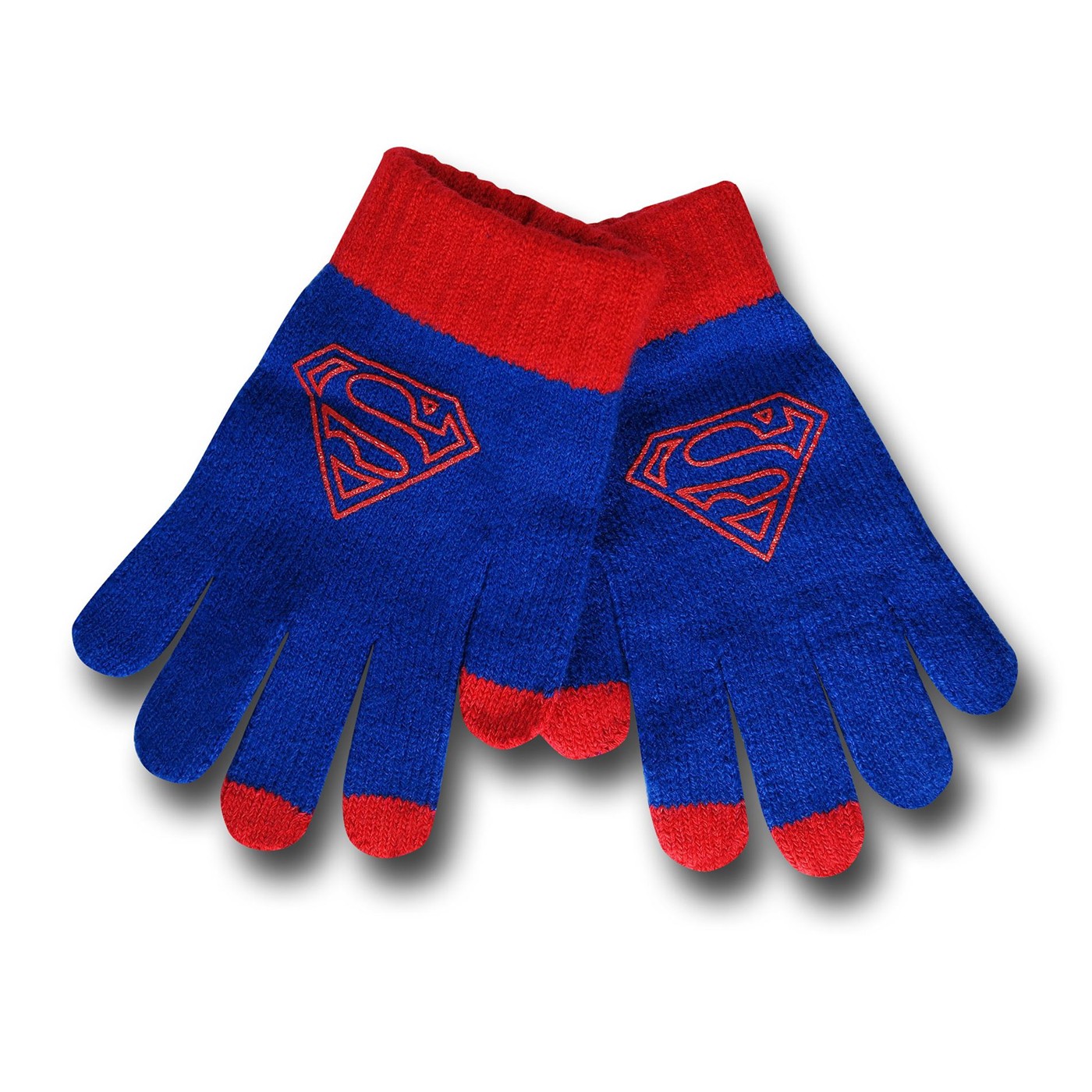 Superman Knit Tech Gloves