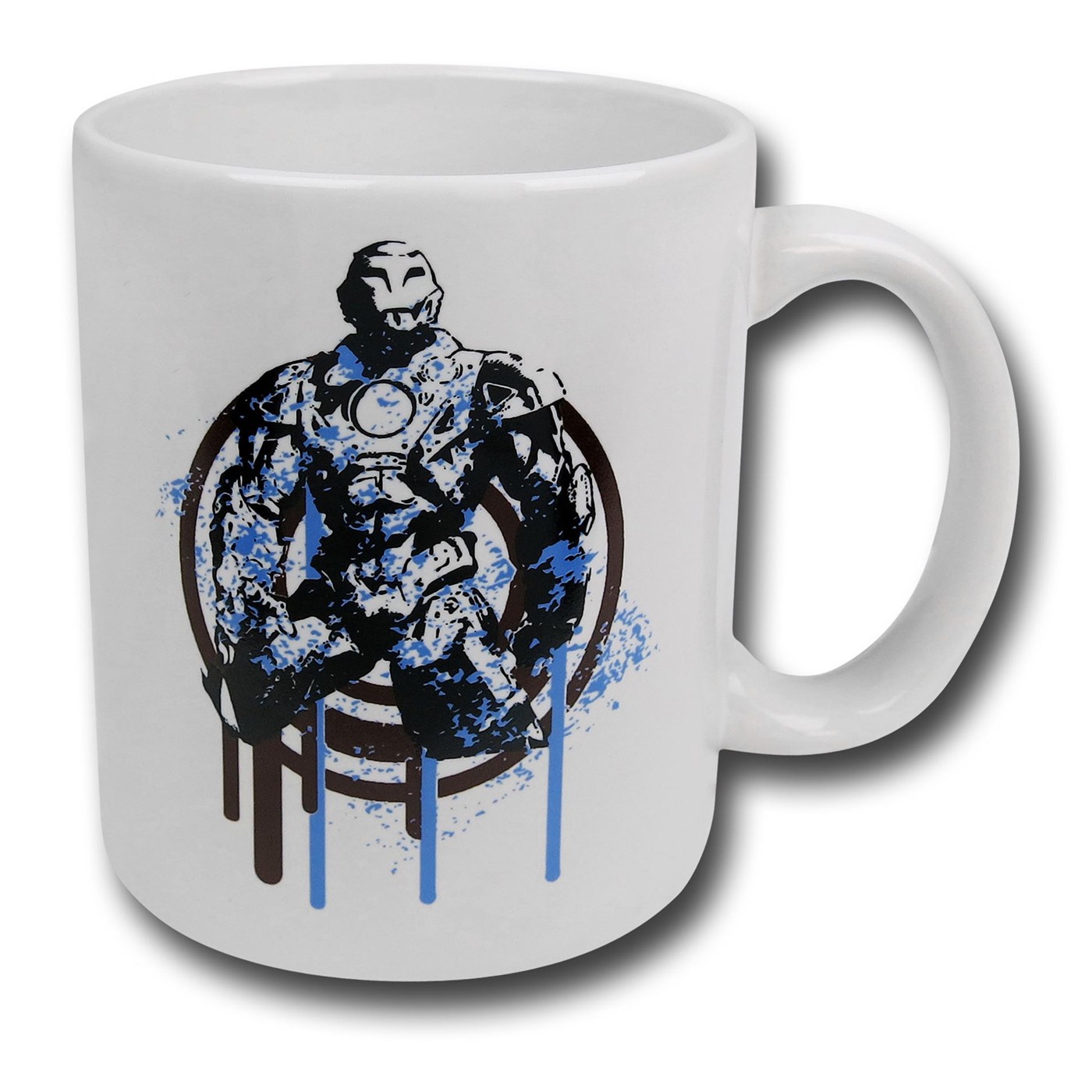 Iron Man Paint Drip Mug