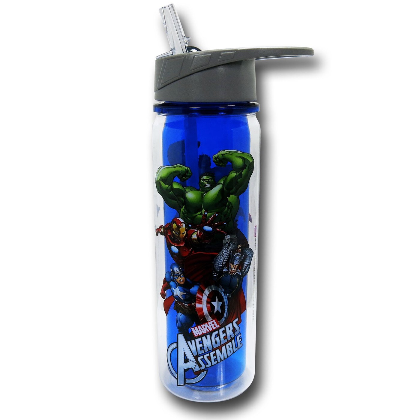 Avengers Flip-Top Double-Wall Water Bottle