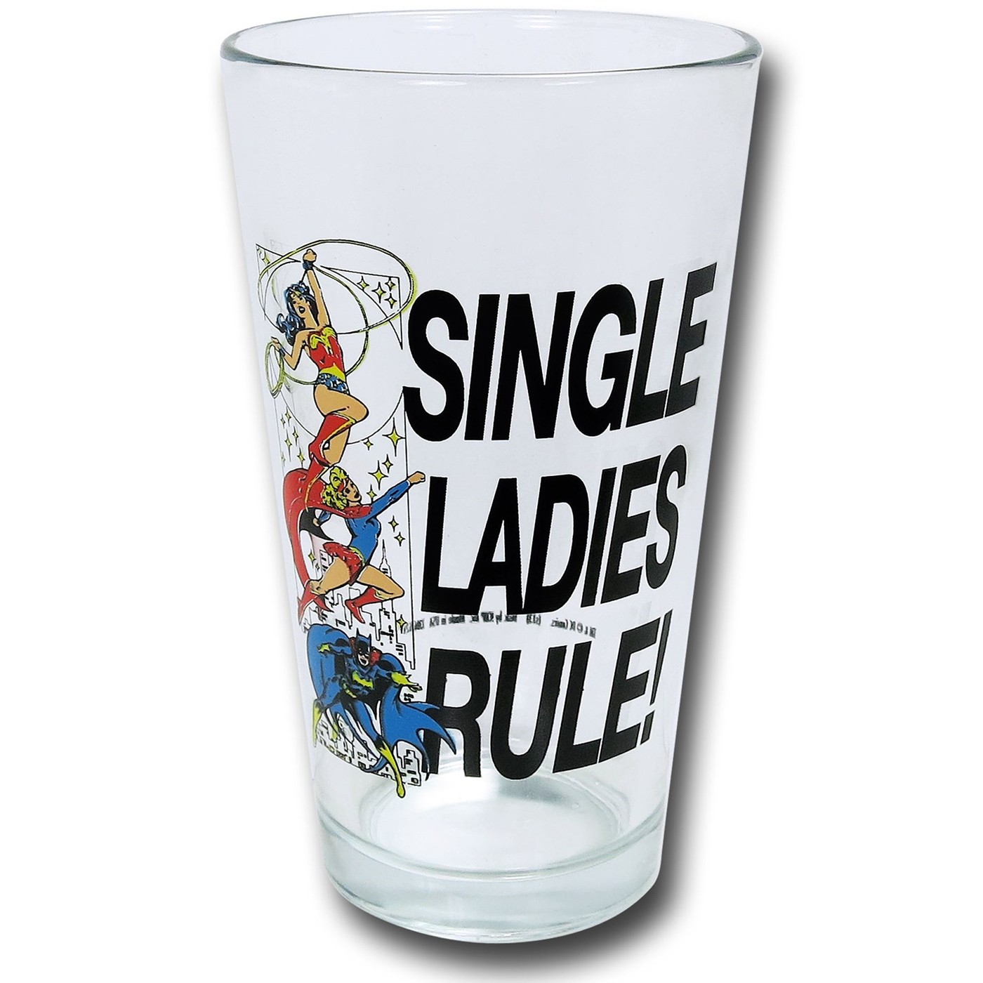 DC Single Ladies Rule Pint Glass