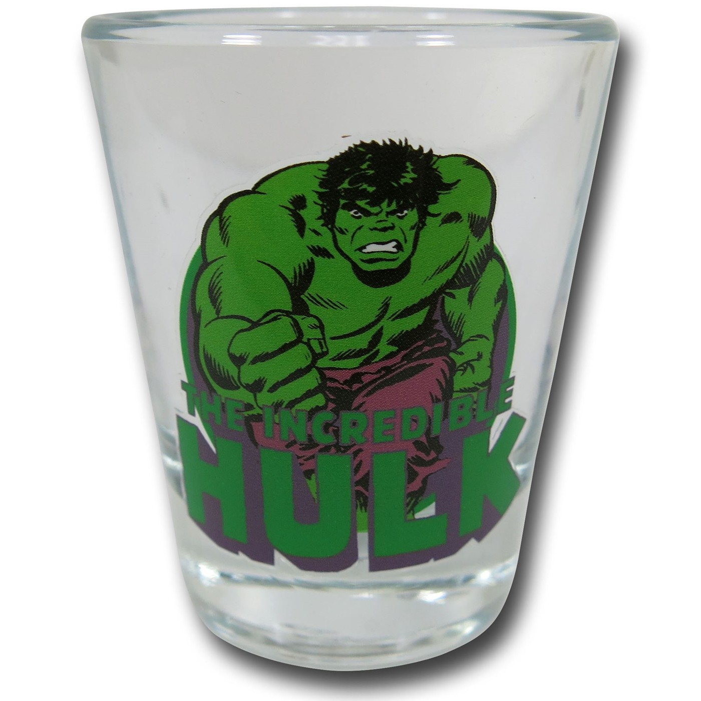Incredible Hulk Mini Glass